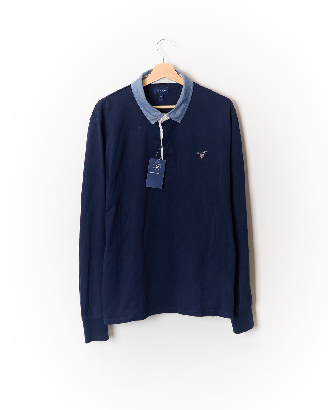 Gant Navy Cotton Rugger