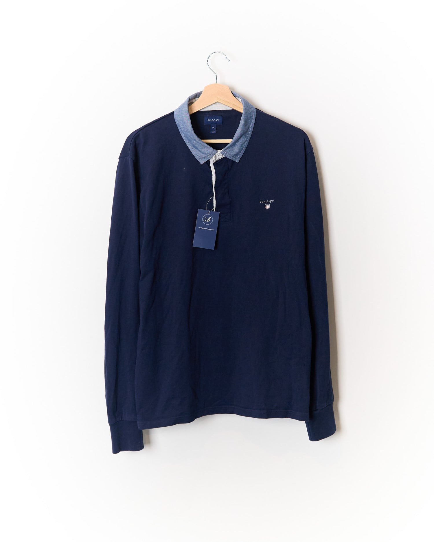 Gant Navy Cotton Rugger
