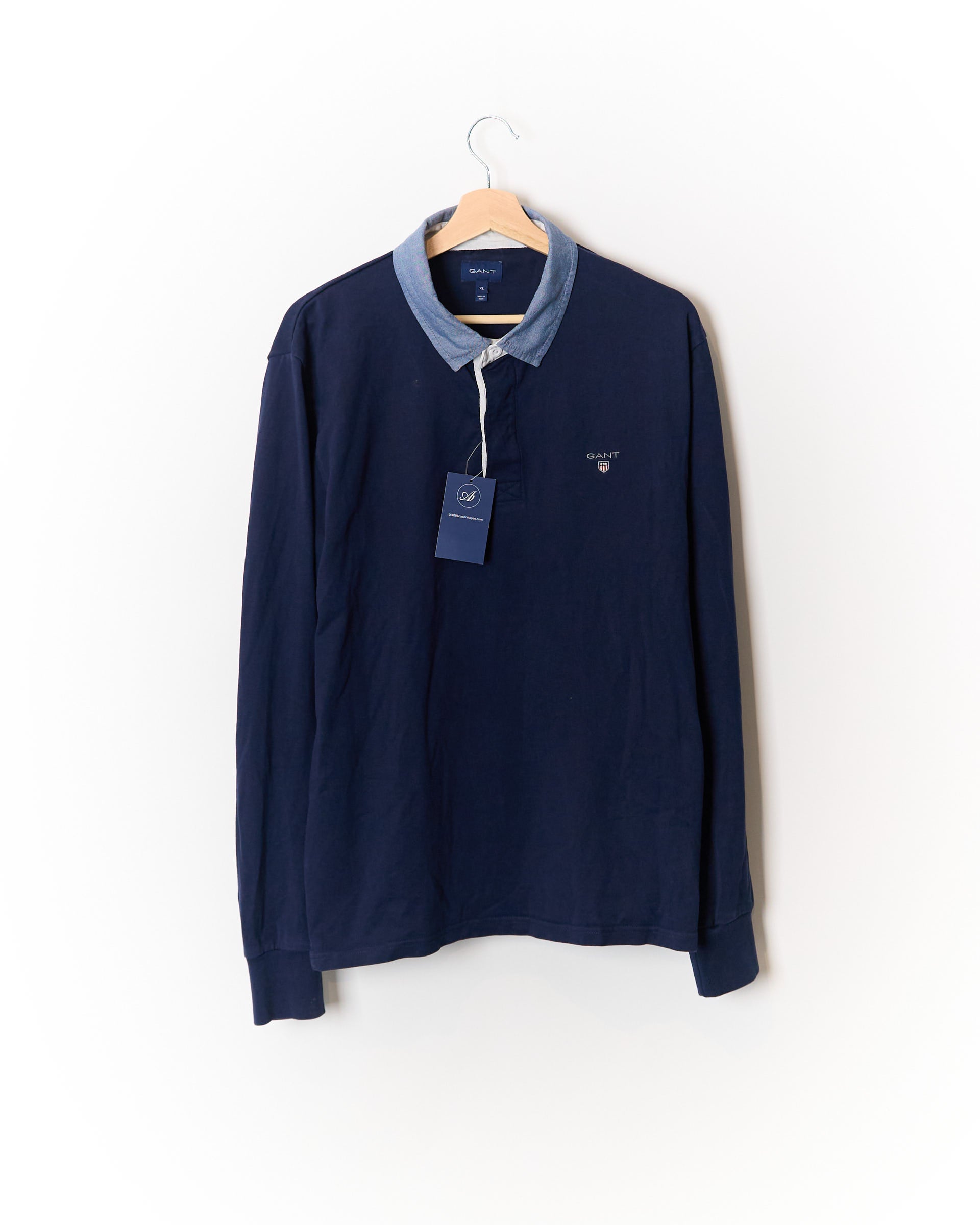 Gant Navy Cotton Rugger