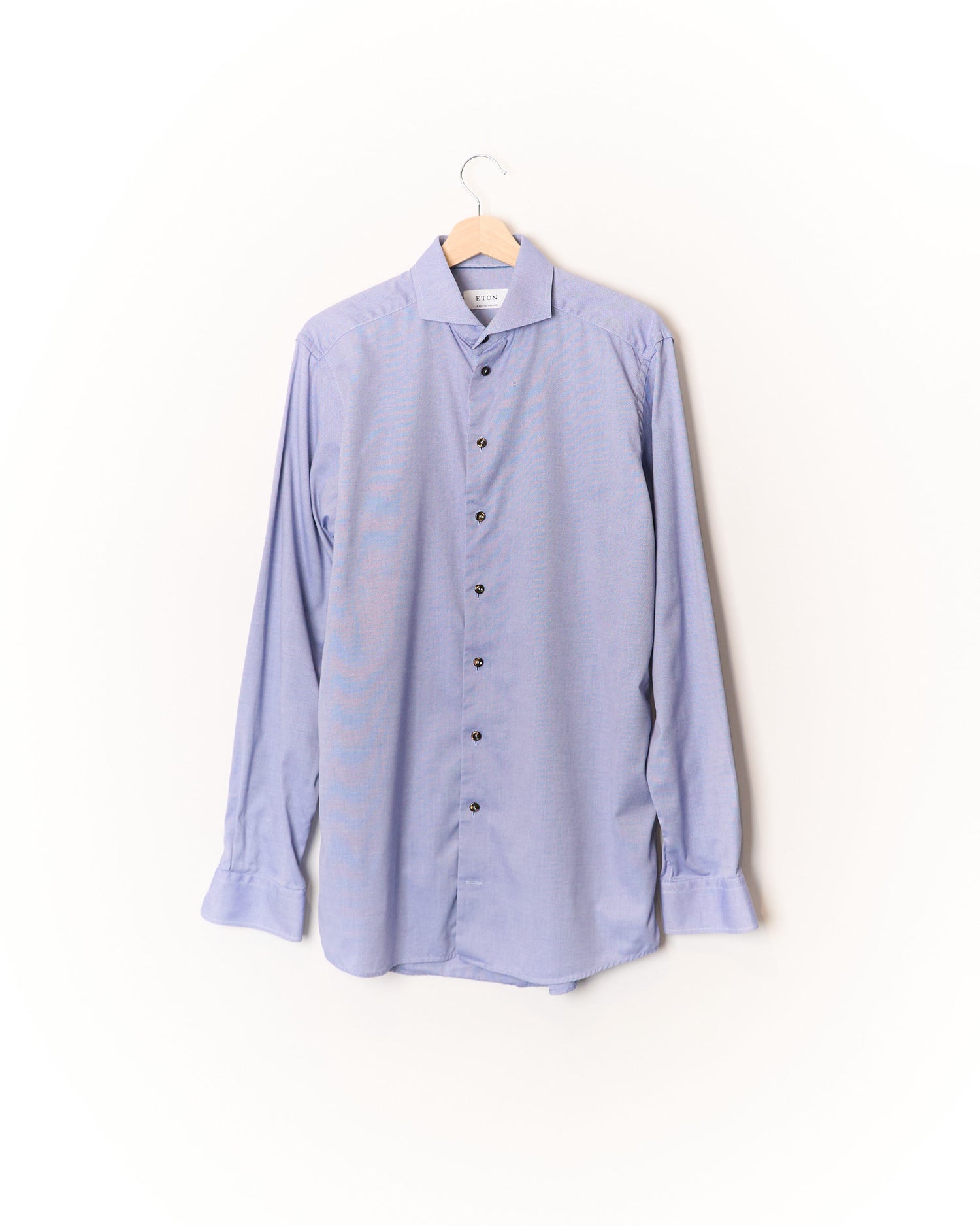 Eton Light Blue Cotton Business Shirt