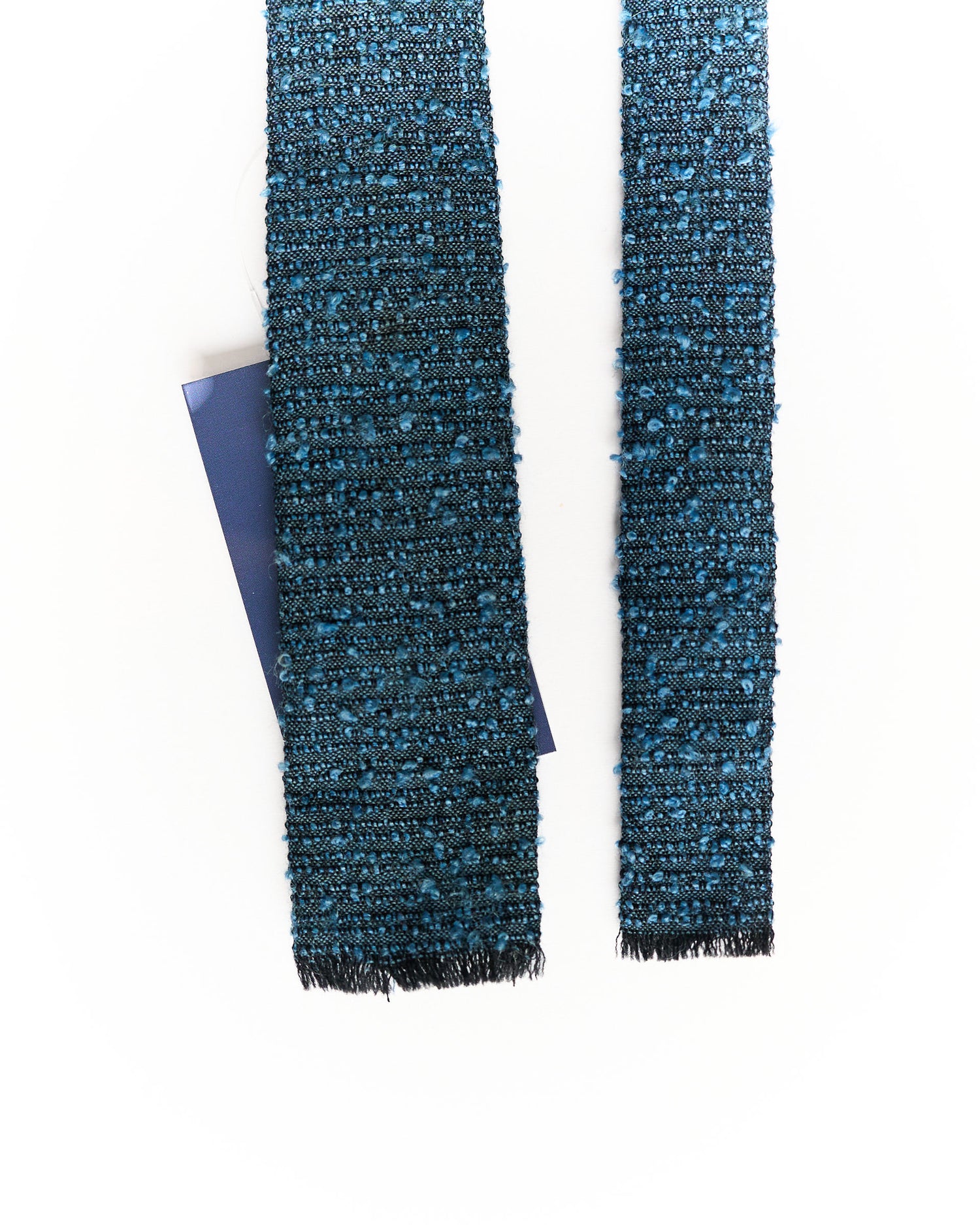 Andrews Stewart Blue Wool Tie