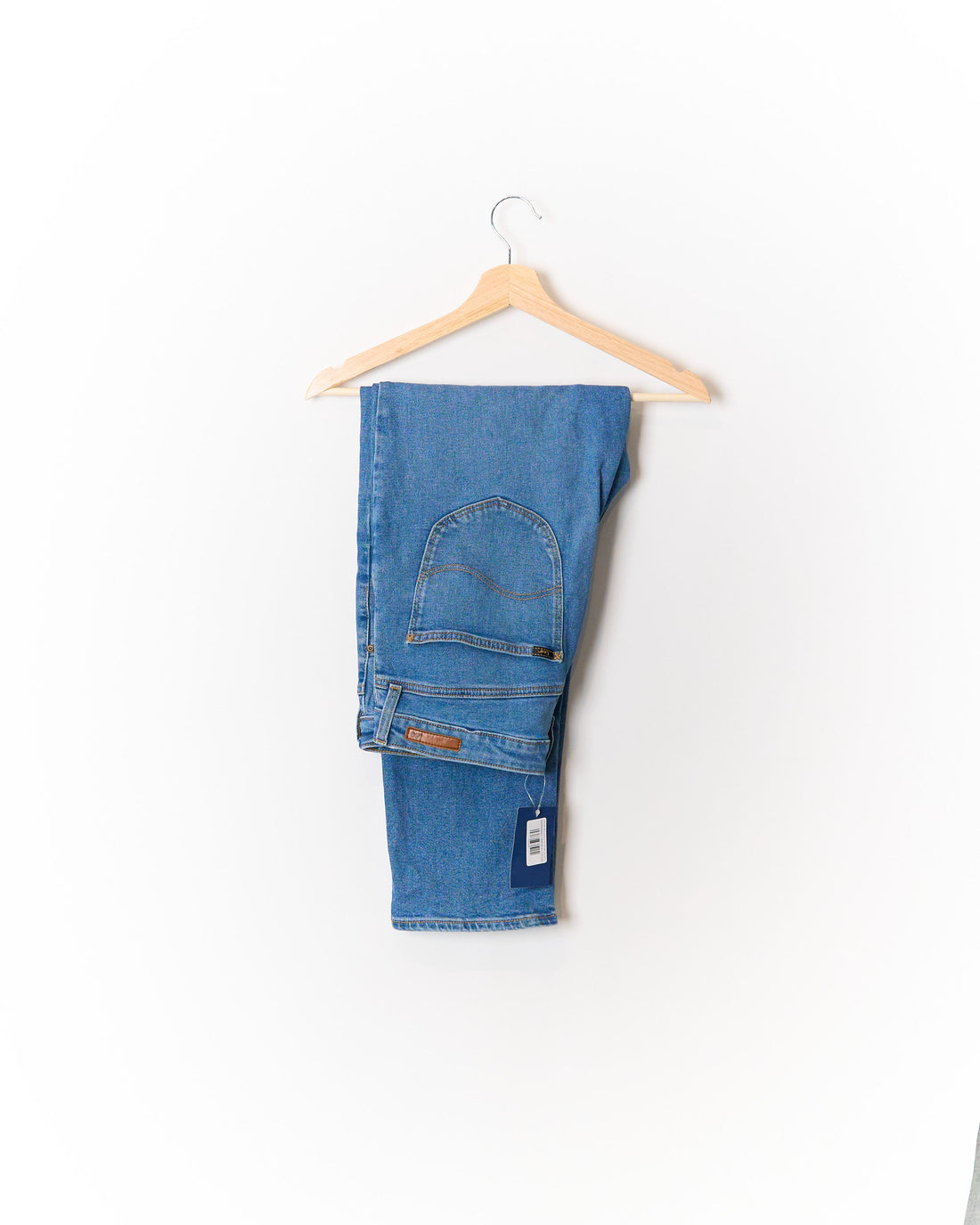 Lee Light Blue Carol Cotton Straight Leg Jeans