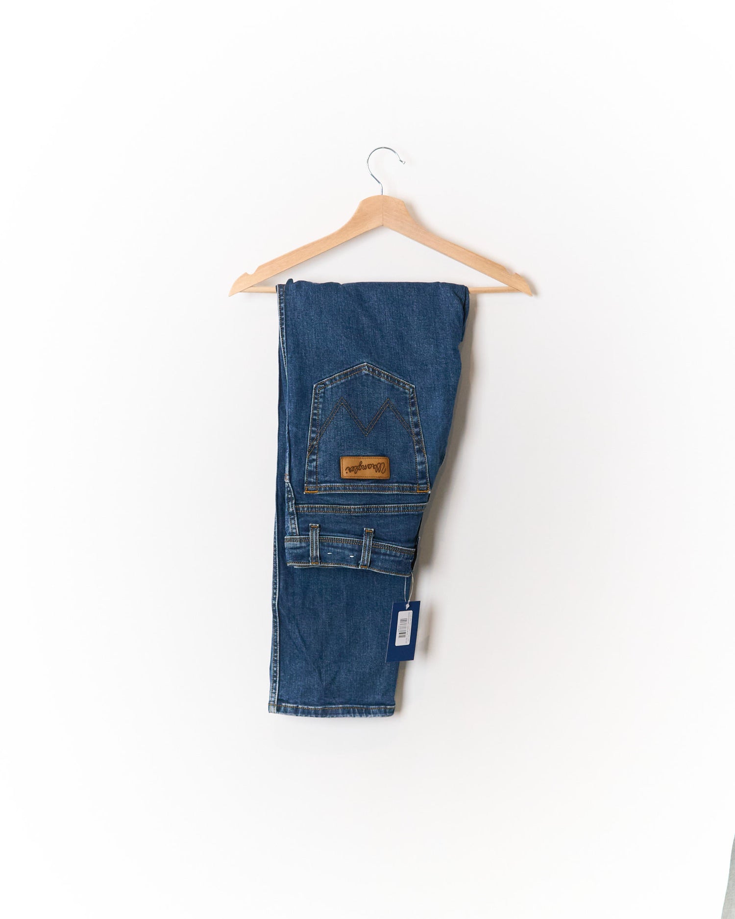Wrangler Blue Texas Authentic Straight Leg Cotton Jeans