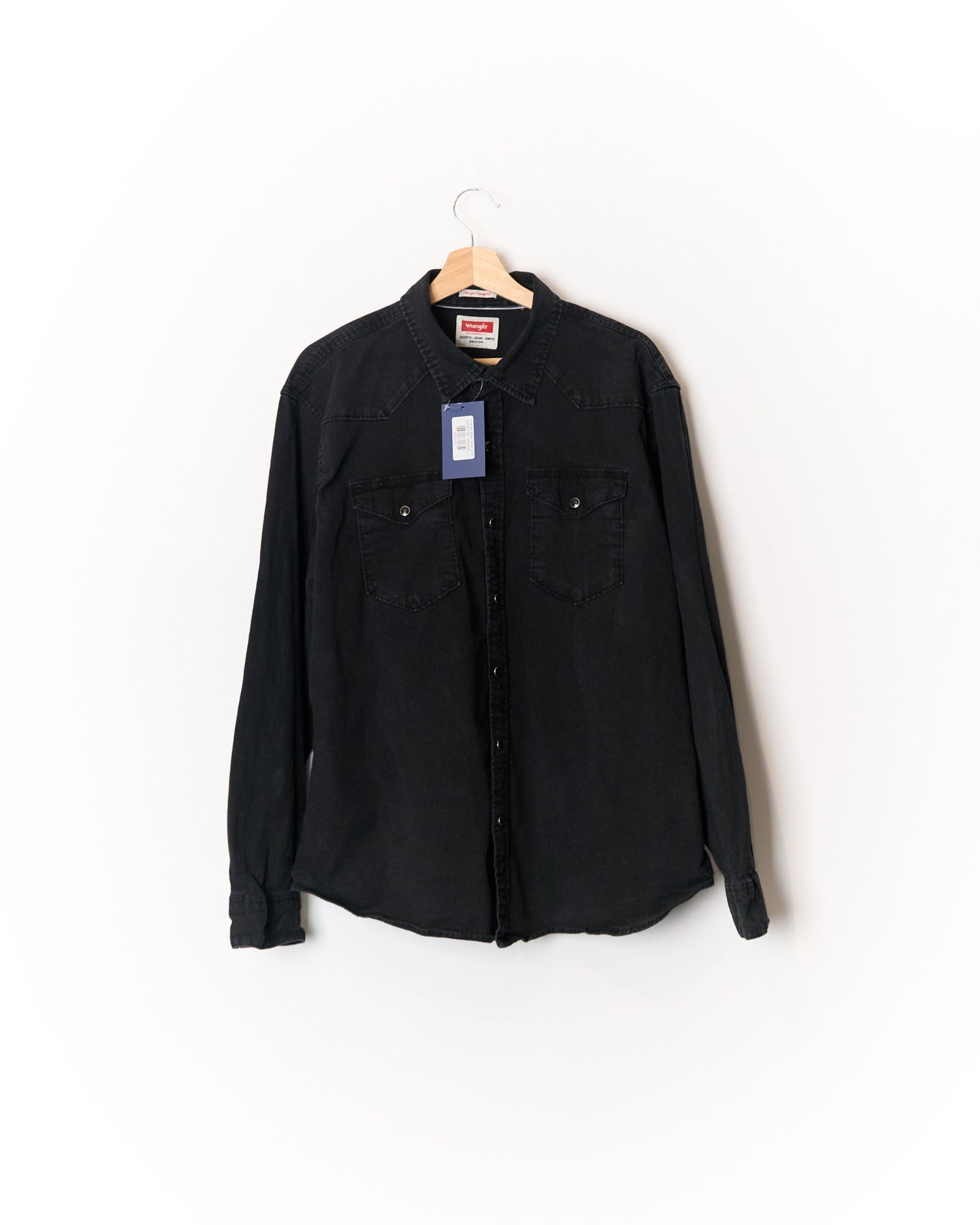 Wrangler Black Denim Shirt