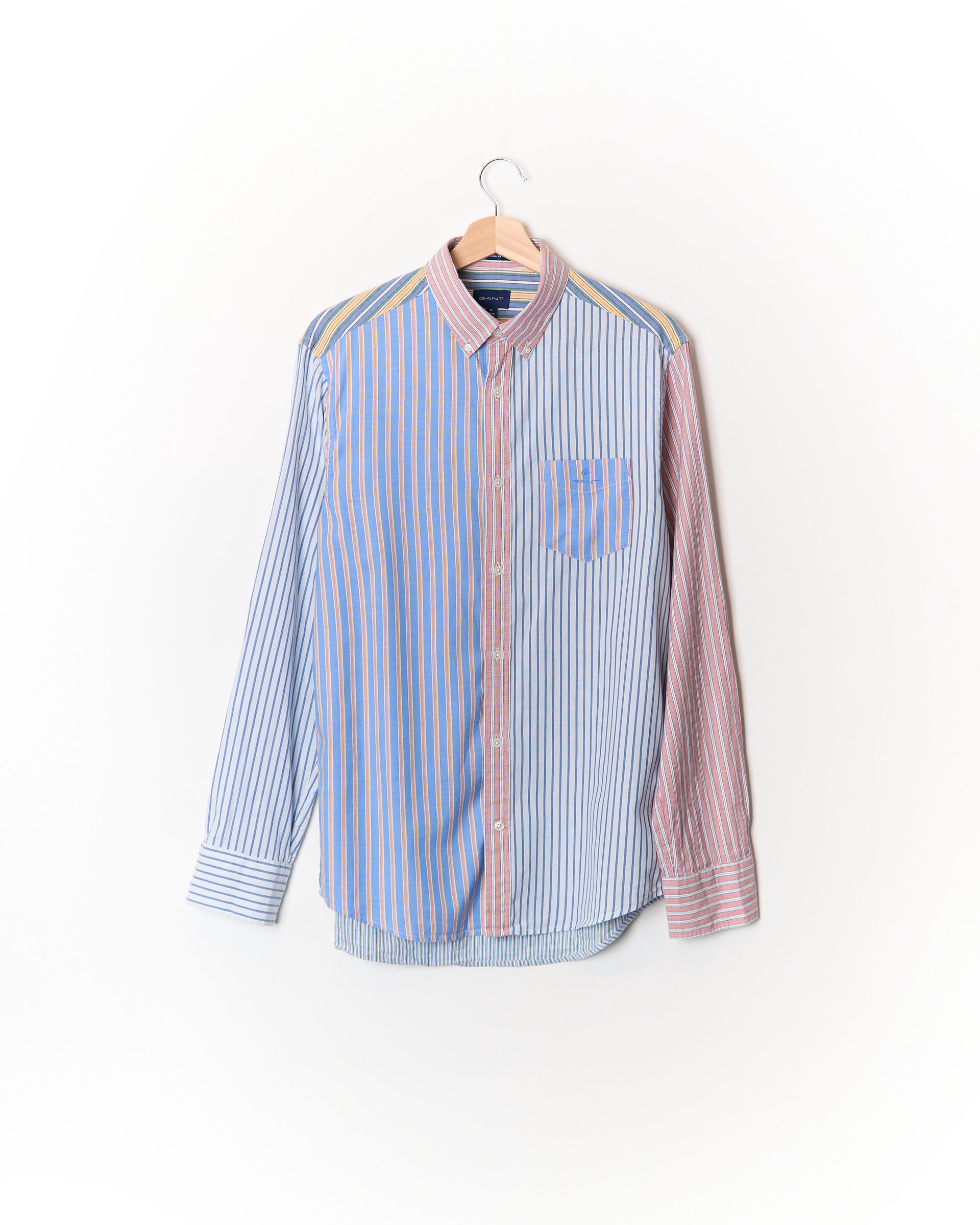 Gant Striped Multi-Color Button Down Regular Cotton Shirt