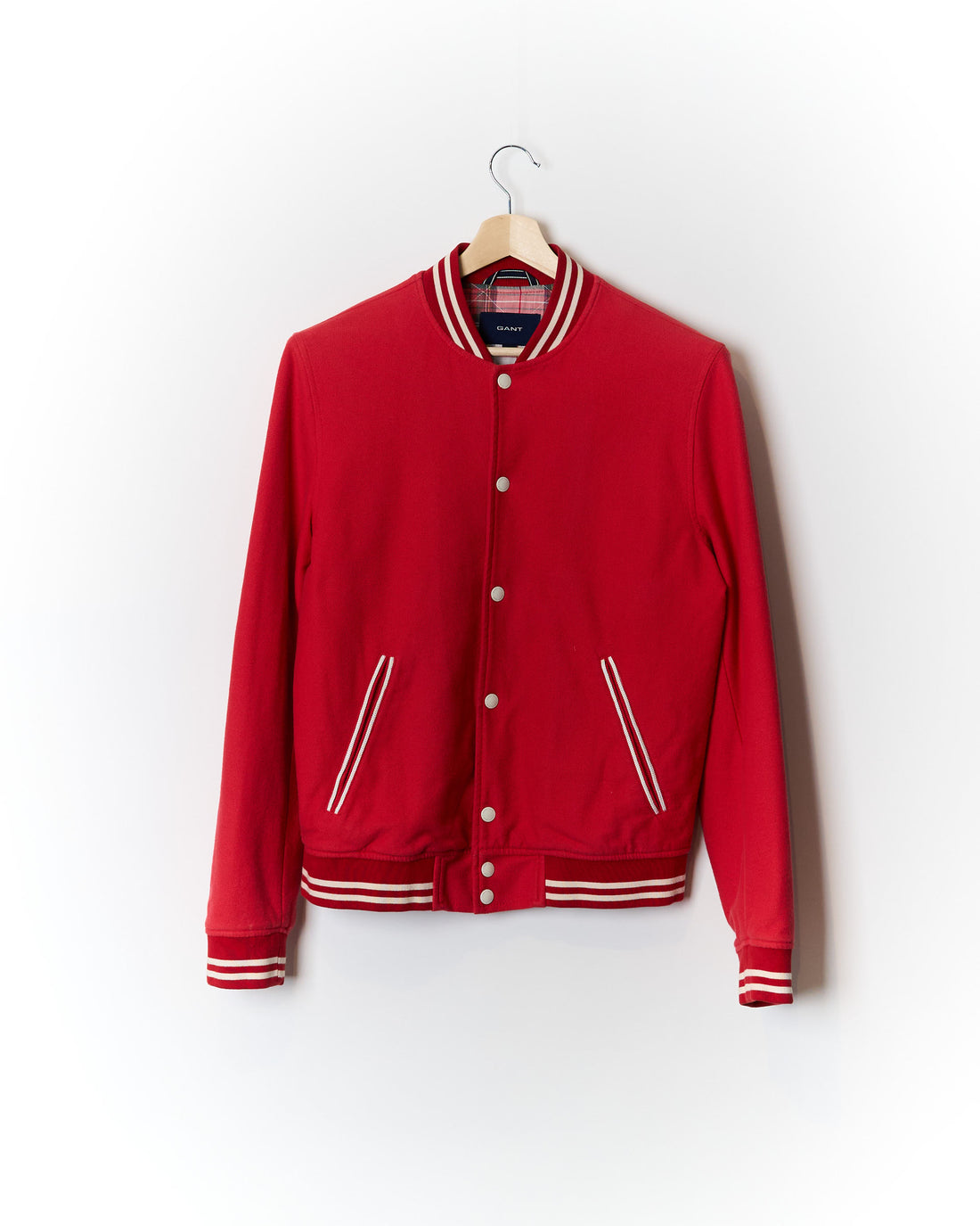 Gant Red The Slugger Cotton Vintage College Jacket