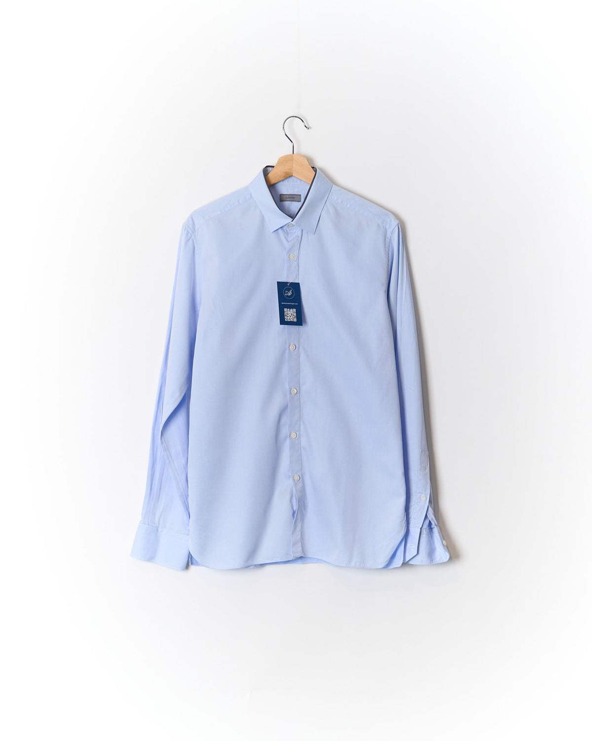 Lanvin Light Blue Cotton Shirt