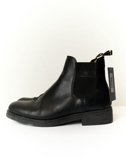 Gant Black Leather Chelsea Boot