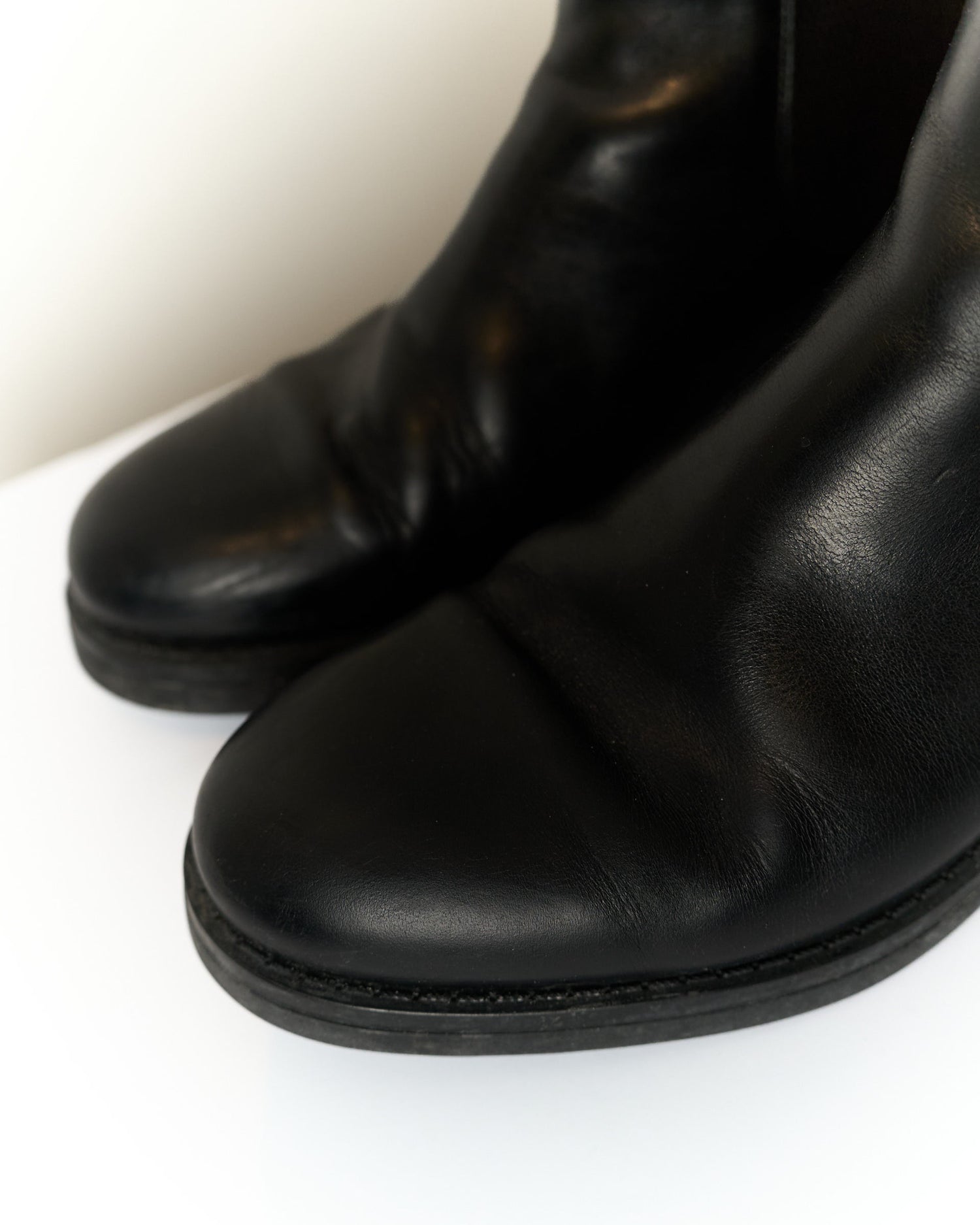 Gant Black Leather Chelsea Boot