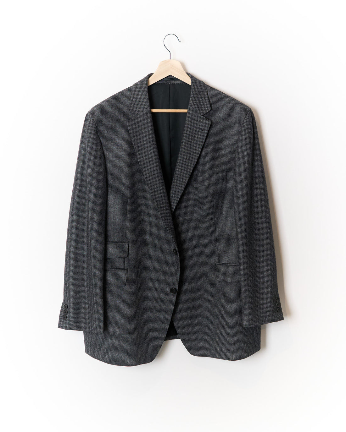 J. Phillip Grey Checkered Wool Sport Jacket Blazer