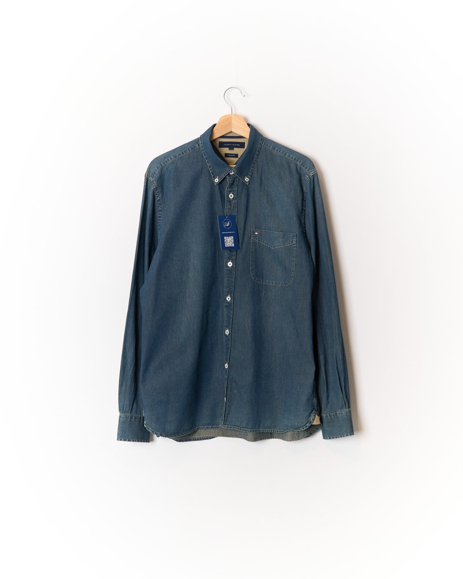 Tommy Hilfiger Denim Custom Fit Cotton Shirt