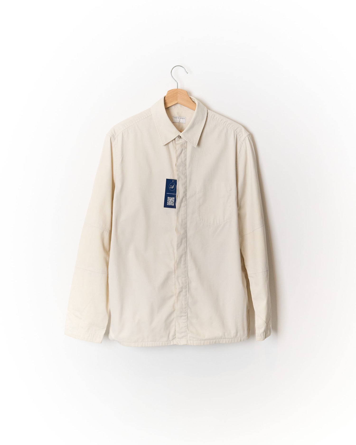 Tiger of Sweden Beige Siskin Cotton Overshirt