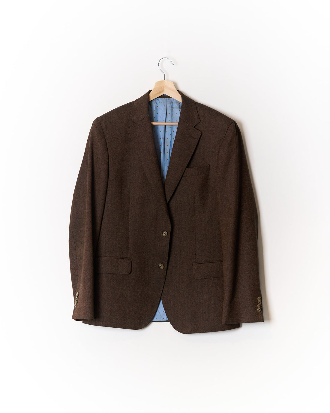 SAND Copenhagen Brown Virgin Wool Blazer