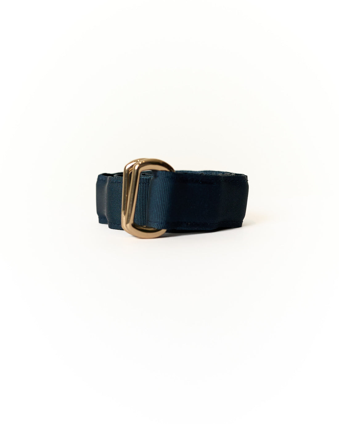 An Ivy Navy D-Ring Belt