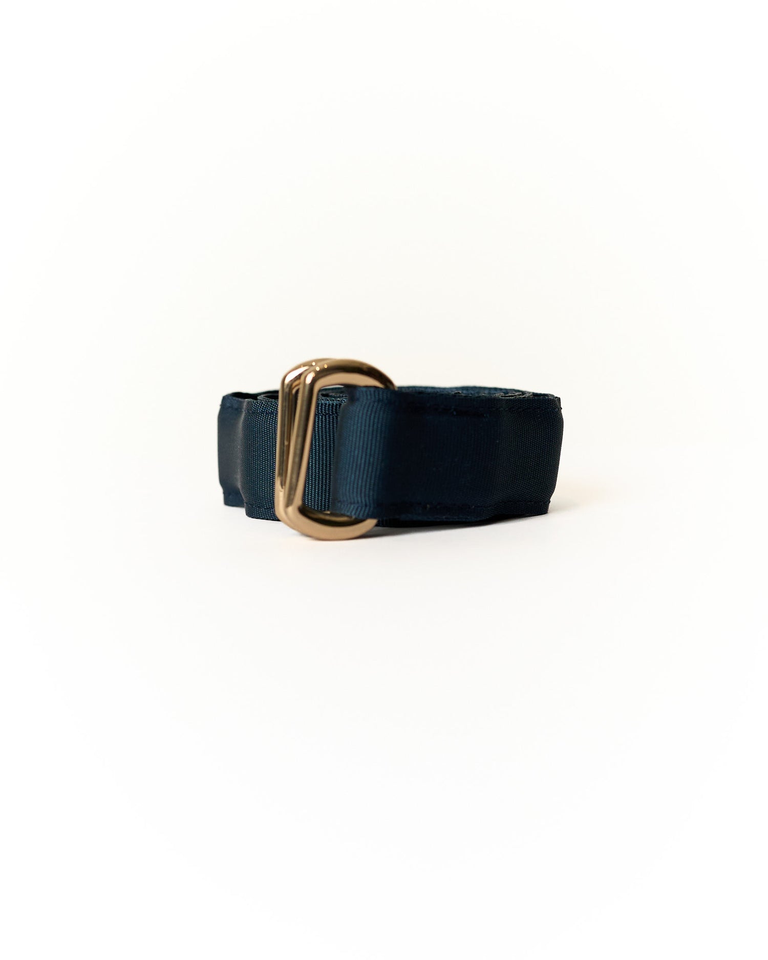 An Ivy Navy D-Ring Belt