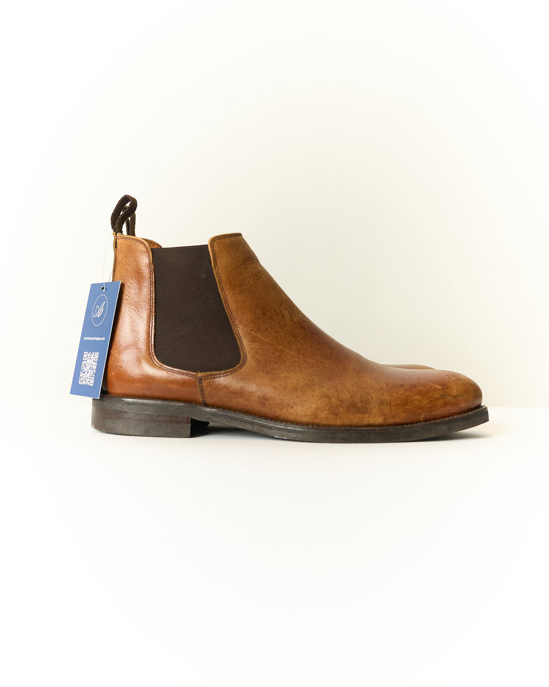 Garment Project Brown Leather Chealse Boots