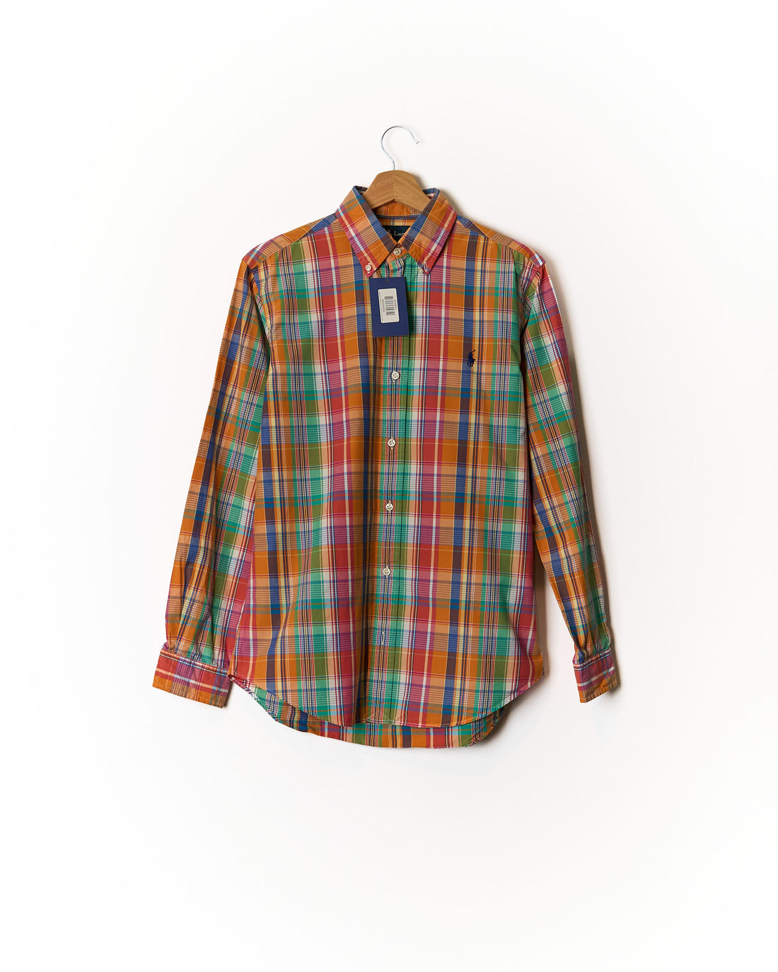 Ralph Lauren Custom Fit Checkered Multicolored Button Down Shirt