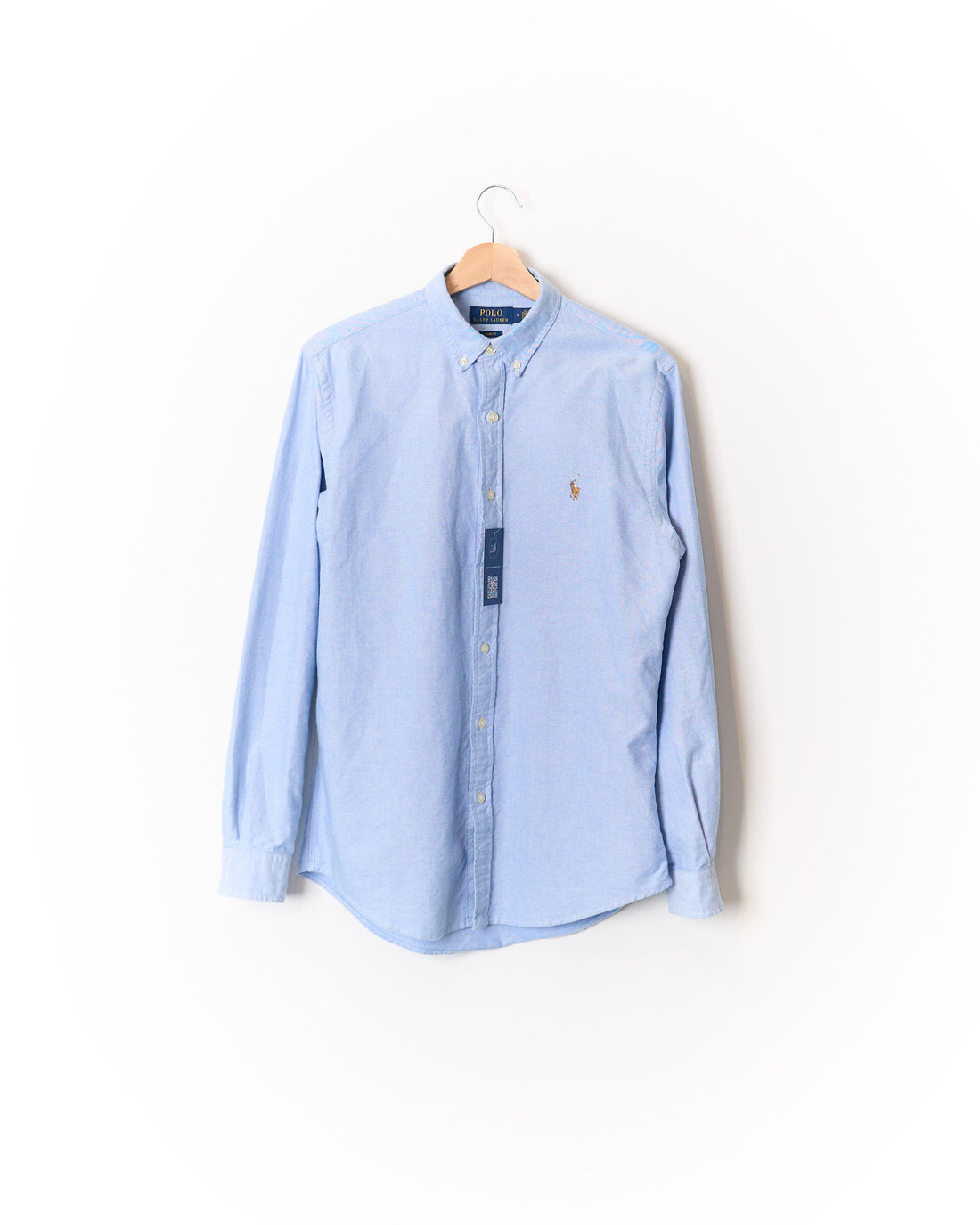 Polo Ralph Lauren Light Blue Slim Fit Button Down Cotton Shirt