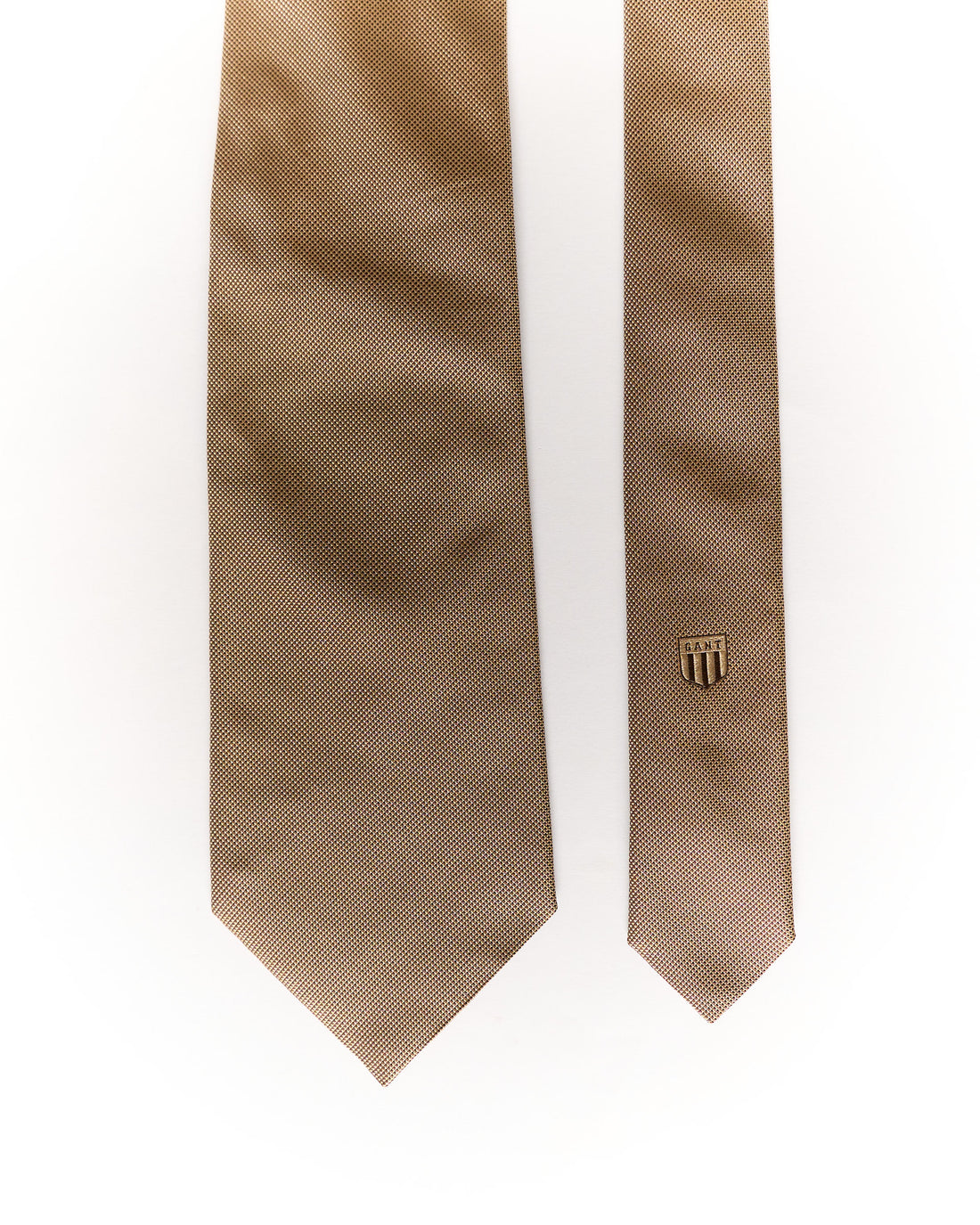 Gant Beige Light Brown Silk Tie