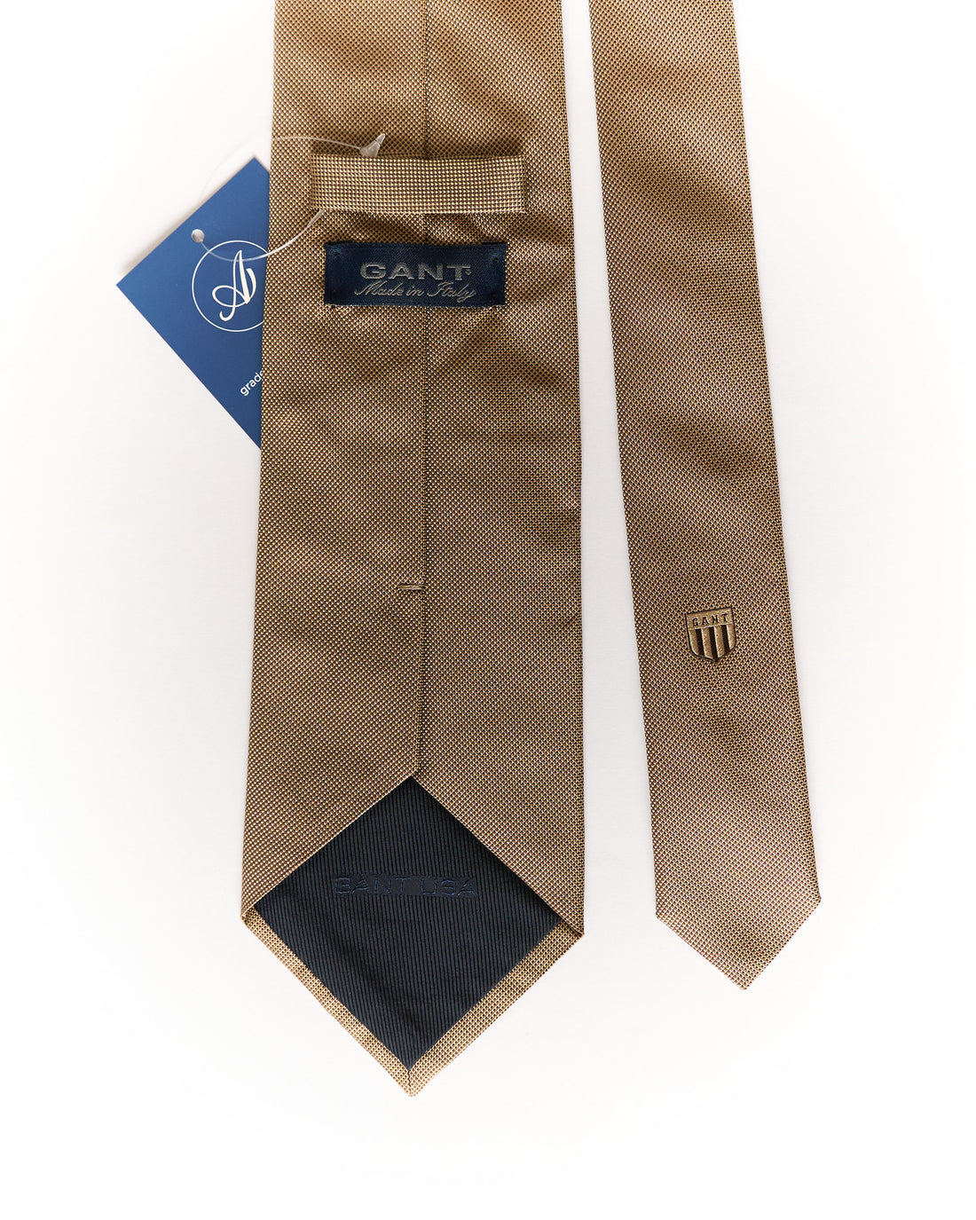 Gant Beige Light Brown Silk Tie