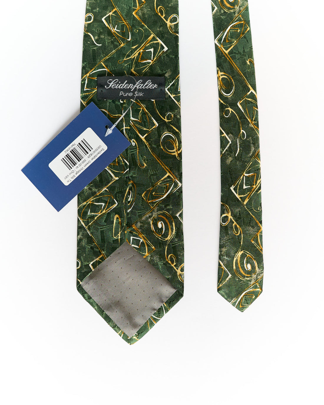 Seidenfalter Green Vintage Silk Tie