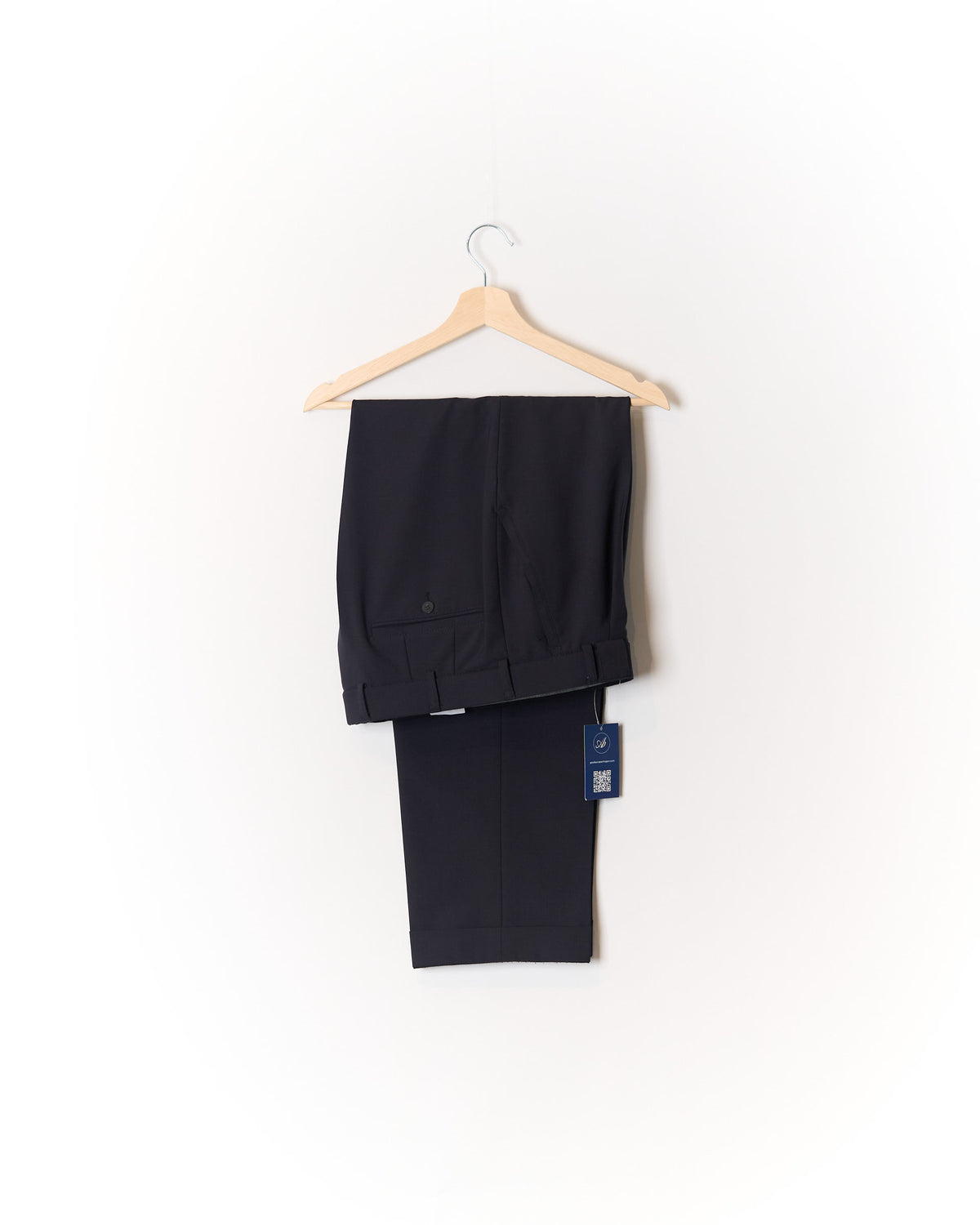 Meyer Navy Straigt Leg Comfort Strech Dress Pants