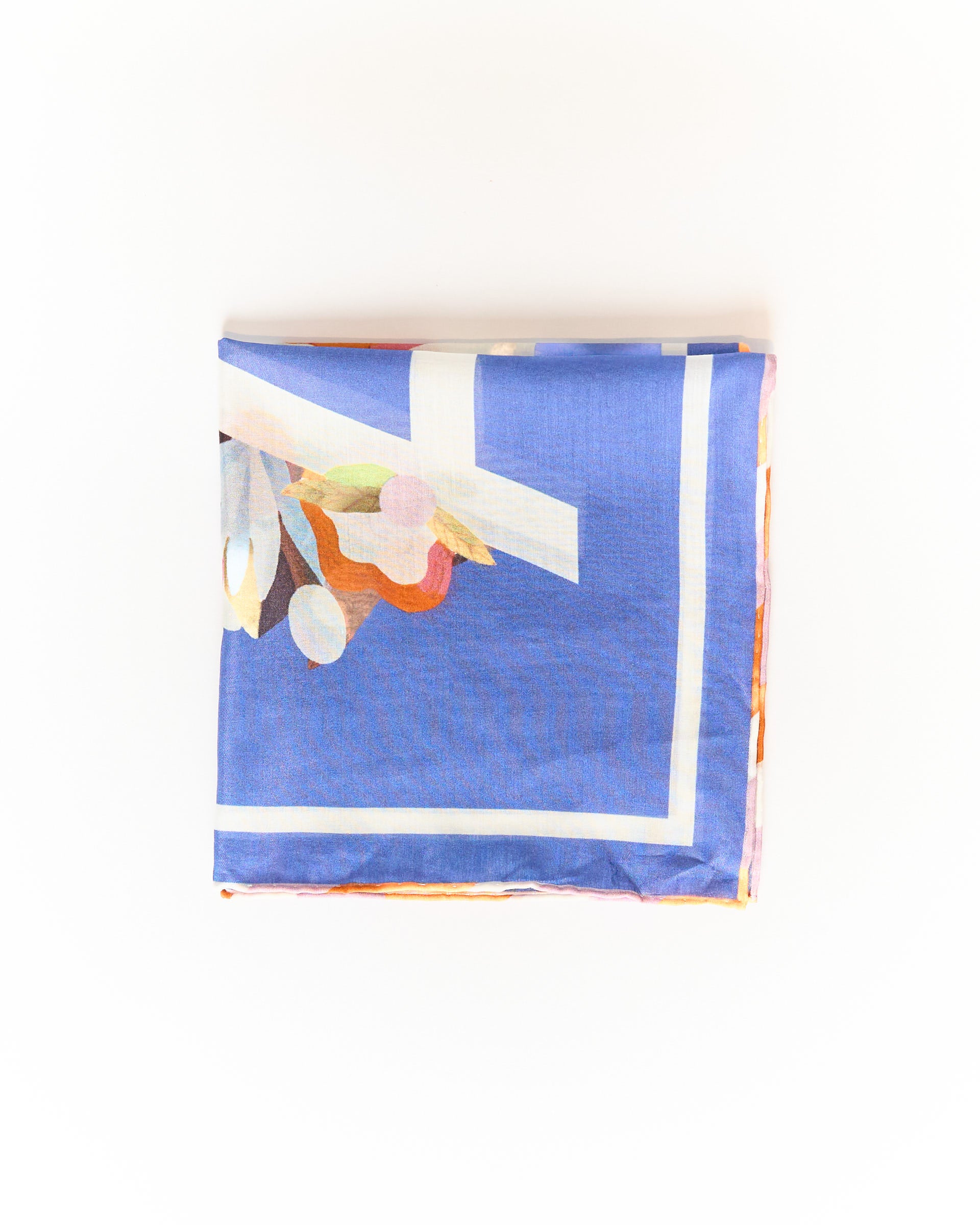 An Ivy Blue Artisan A Flower Pocket Square