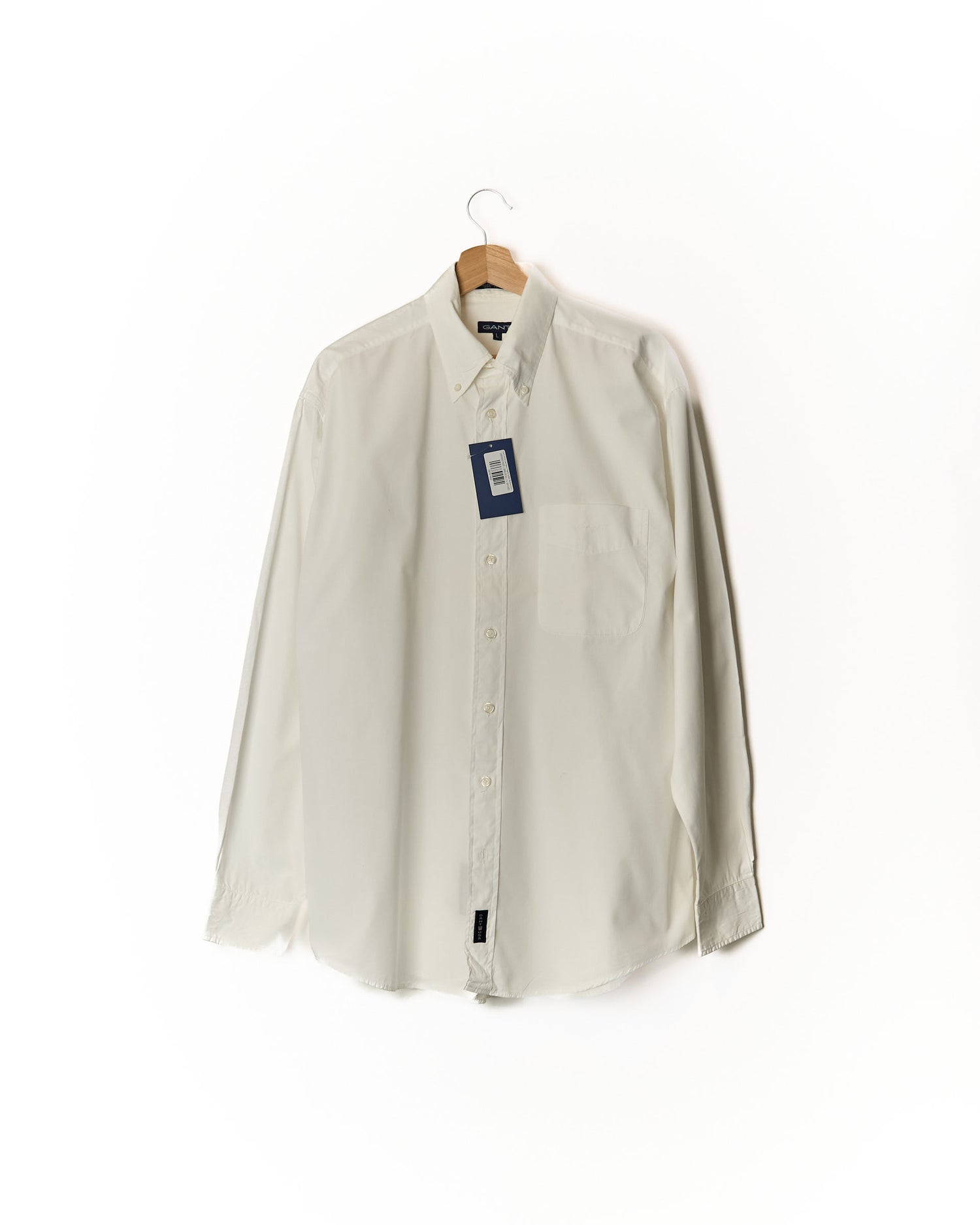 Gant White Carribean Poplin Cotton Button-Down Shirt