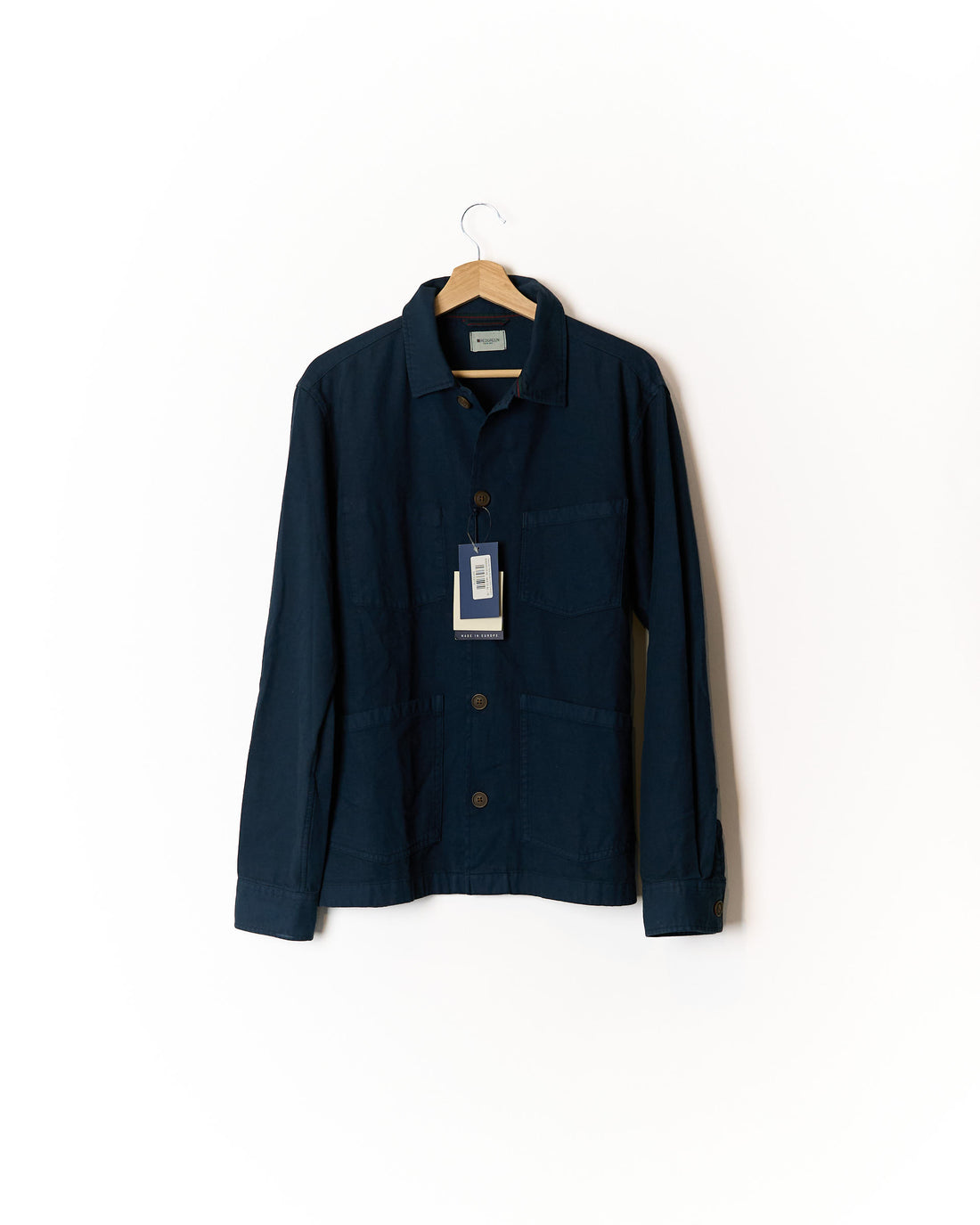 Redgreen Navy Apollo Cotton Overshirt