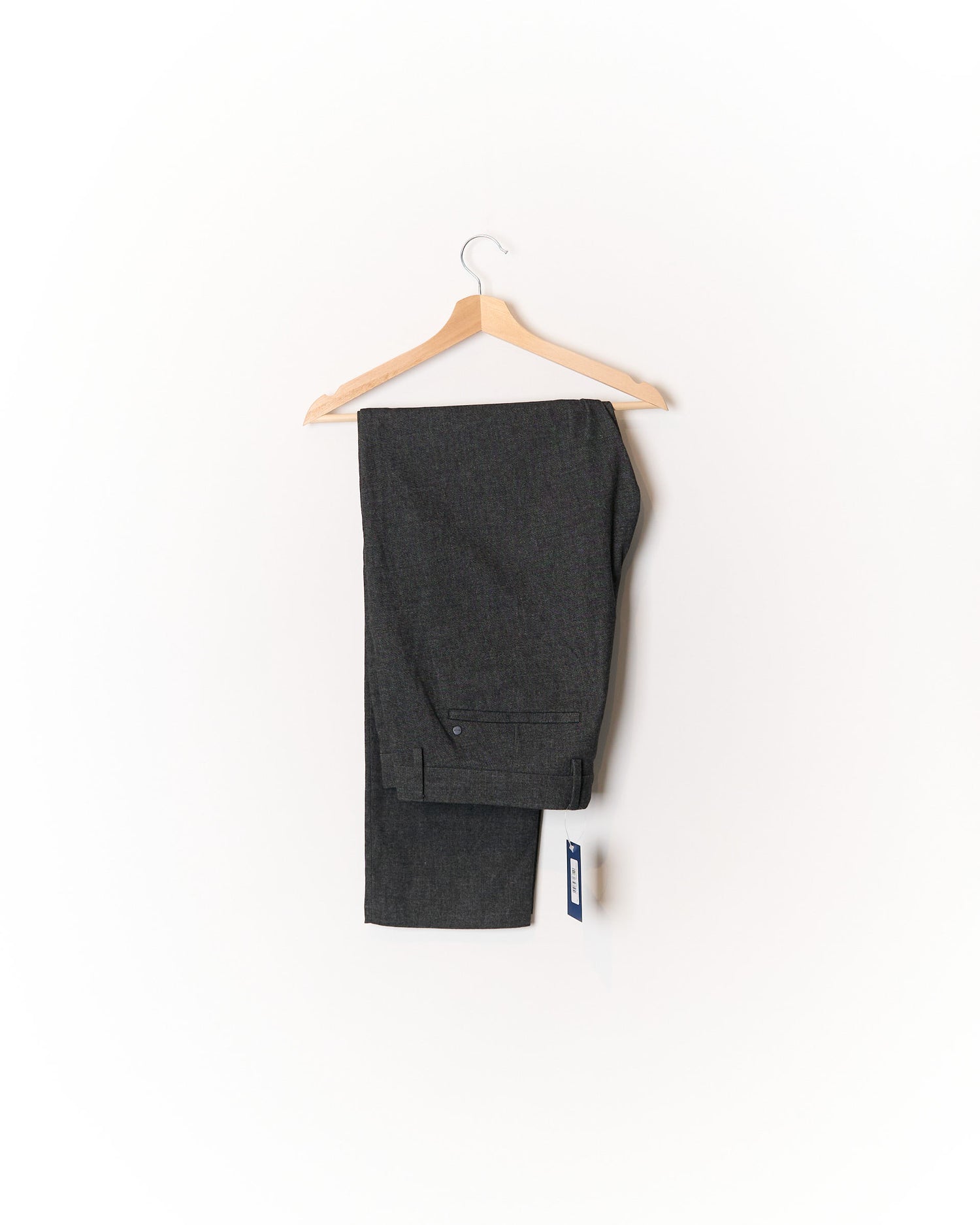 NN07 Dark Grey Theo Regular Fit Tapered Leg Mid Rise Cotton Chinos