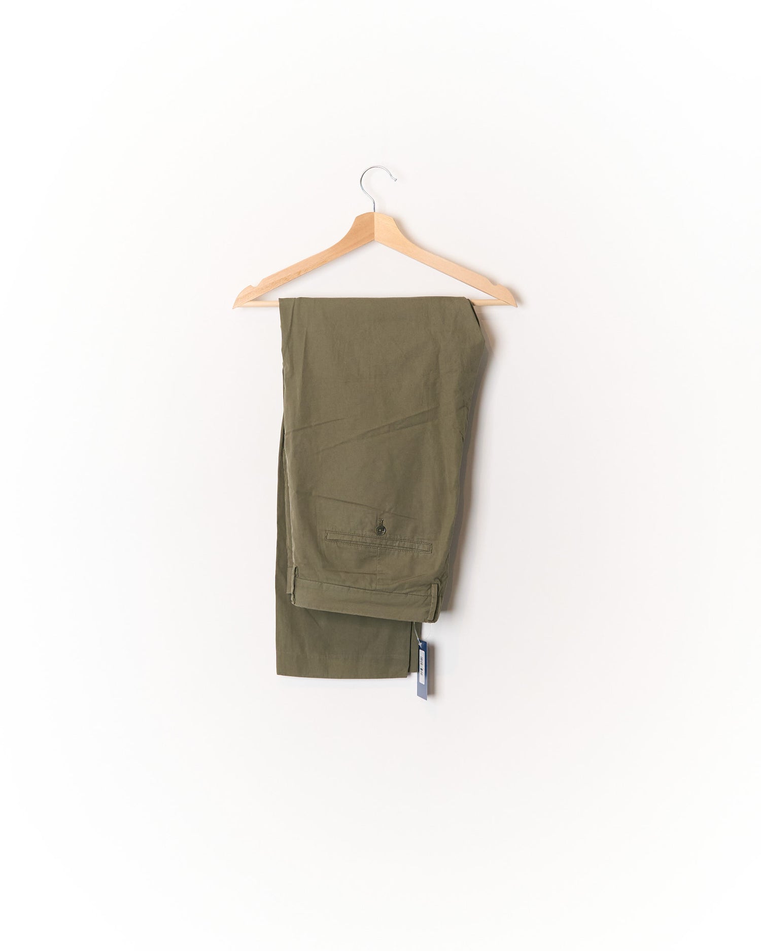 NN07 Olive Green Bill Cotton Chinos