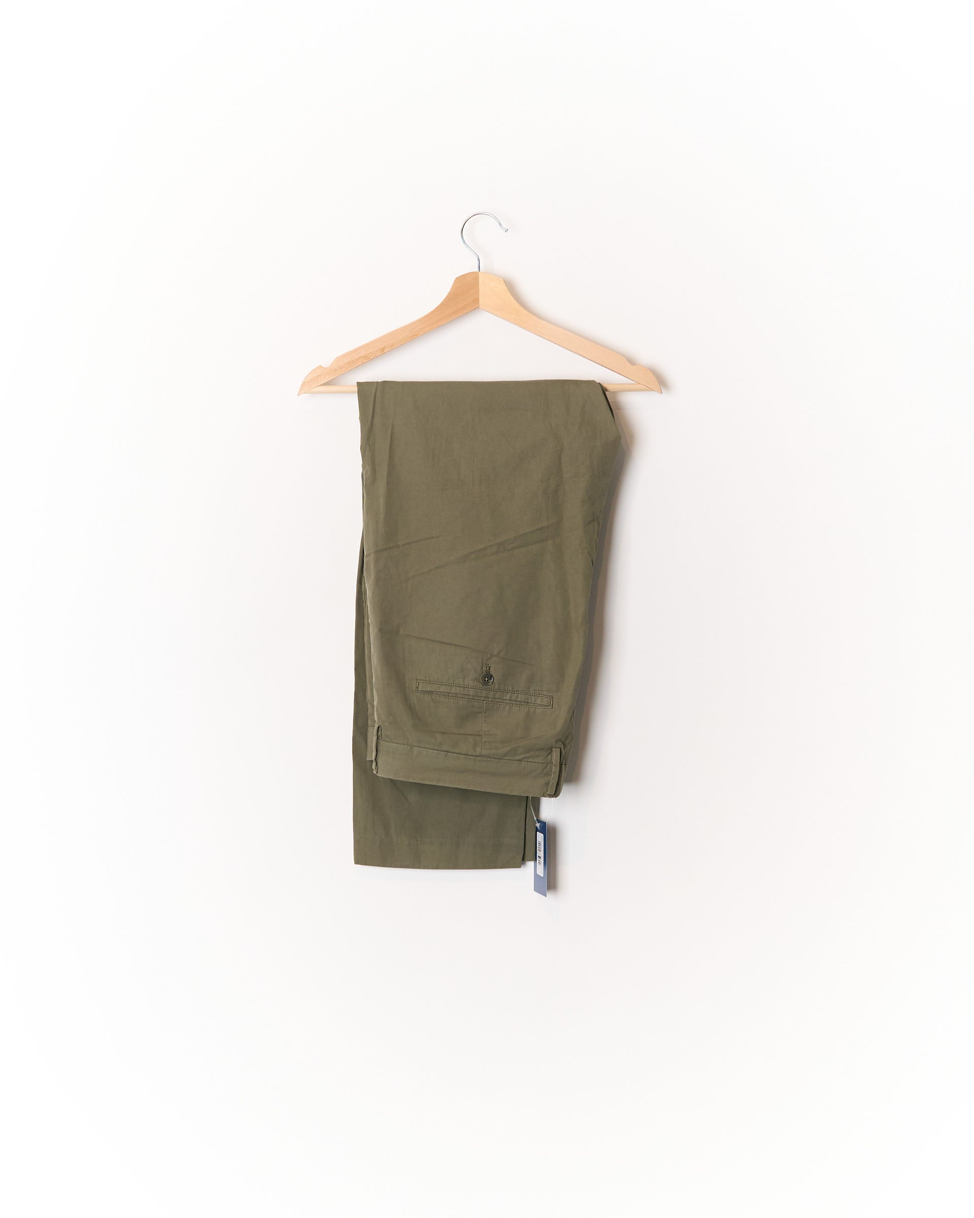 NN07 Olive Green Bill Cotton Chinos