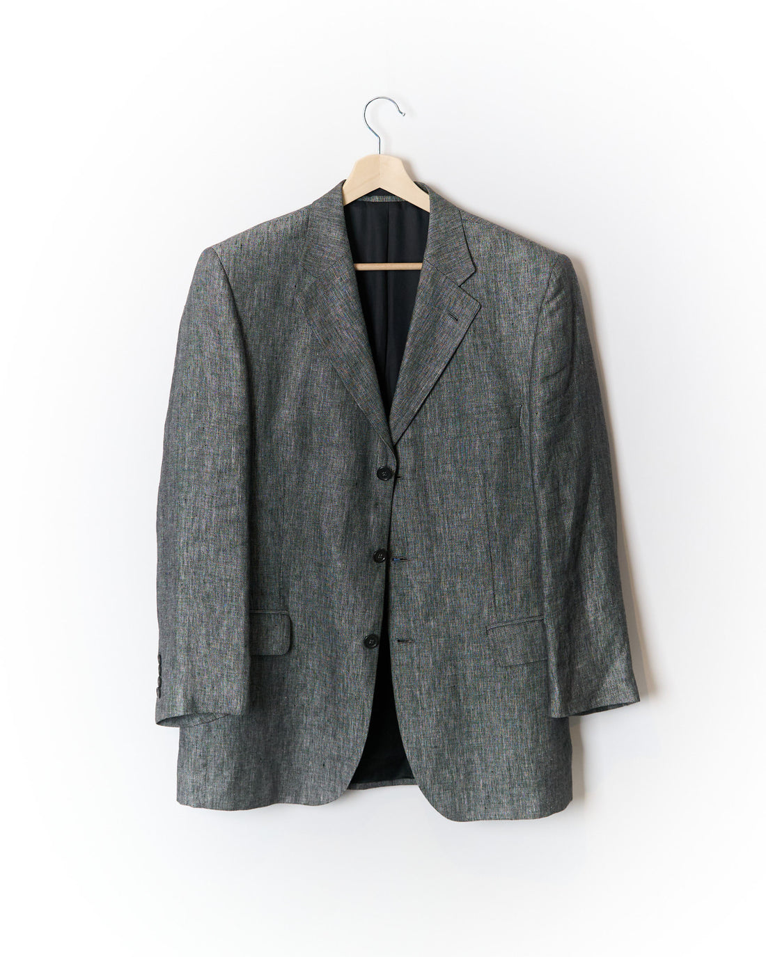 Grey Linen Sport Jacket Blazer
