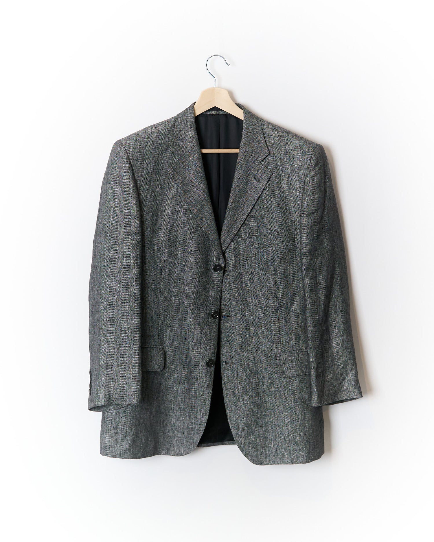 Grey Linen Sport Jacket Blazer