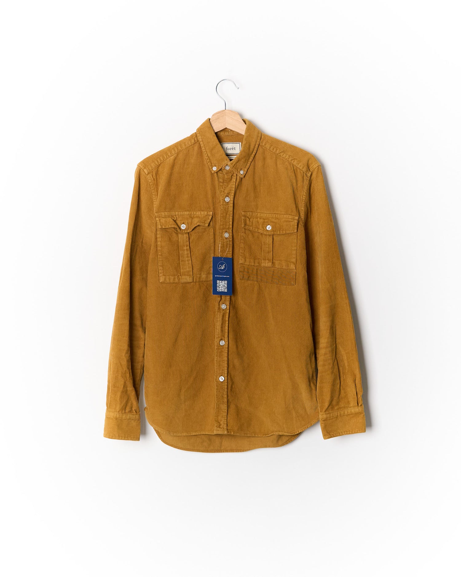 Forét Brown Corduroy Overshirt