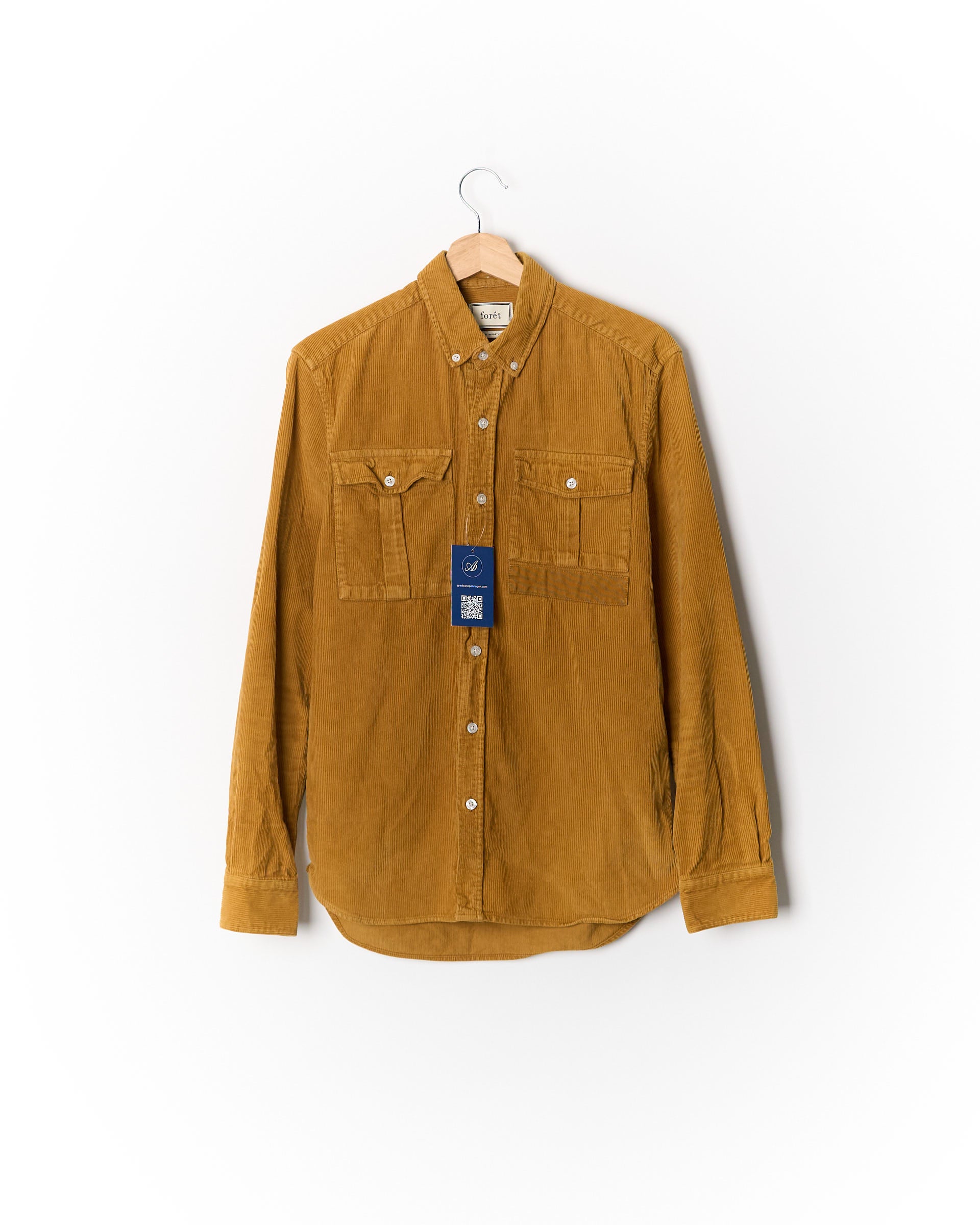 Forét Brown Corduroy Overshirt