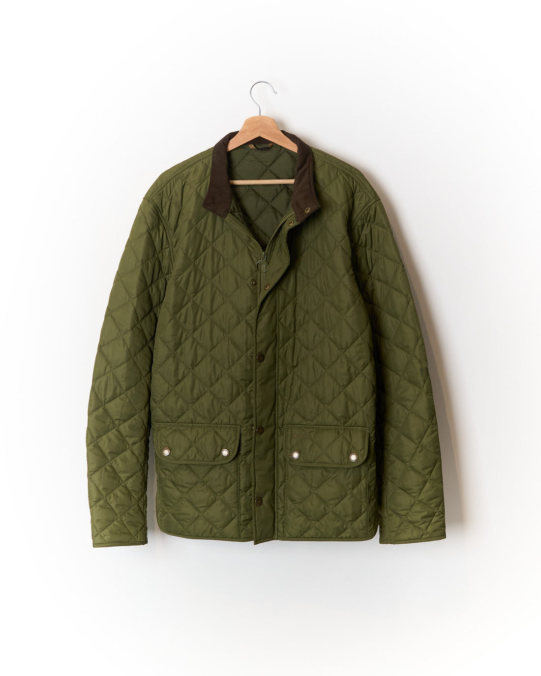 Barbour Dark Green Lowerdale Quilt Jacket