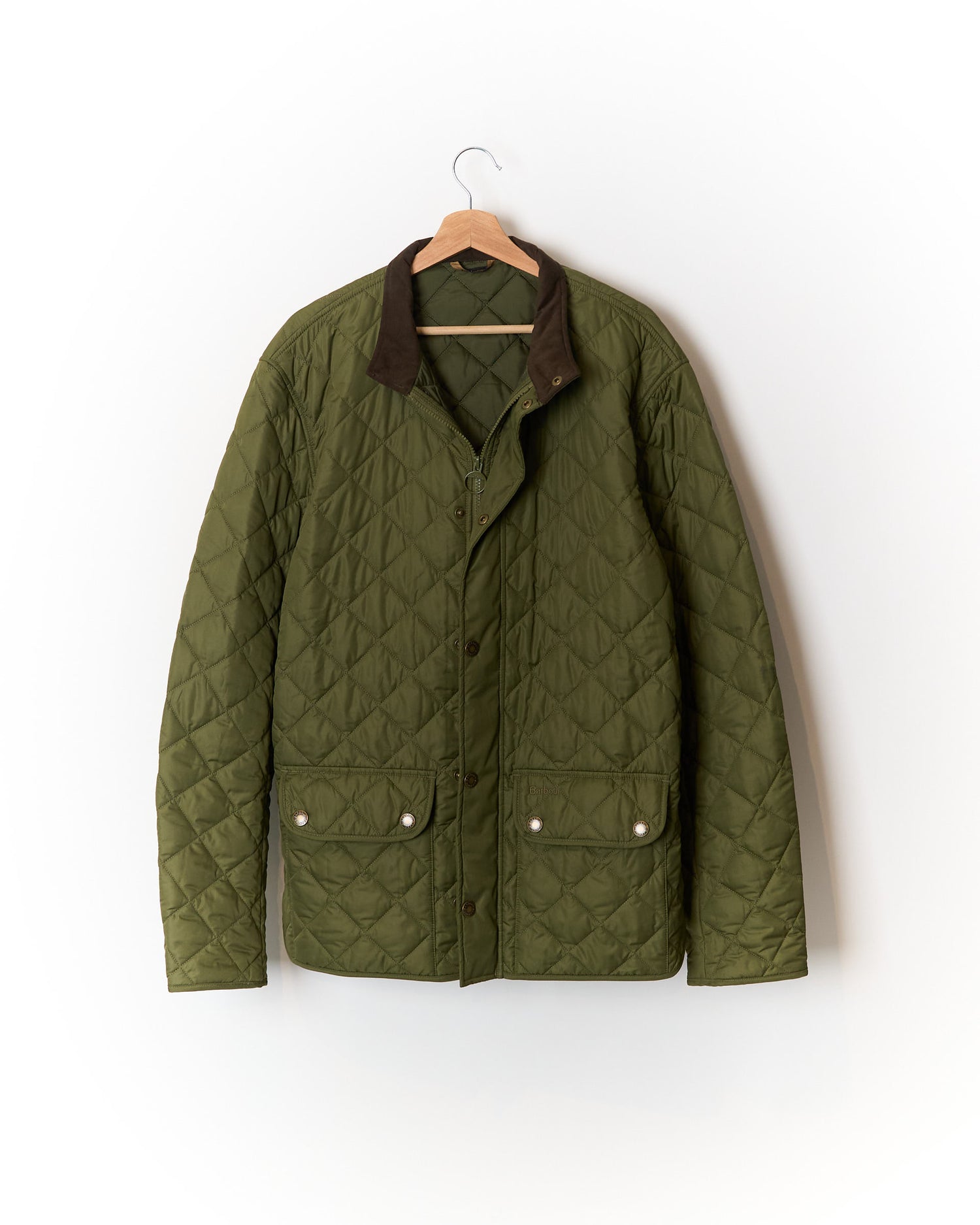 Barbour Dark Green Lowerdale Quilt Jacket