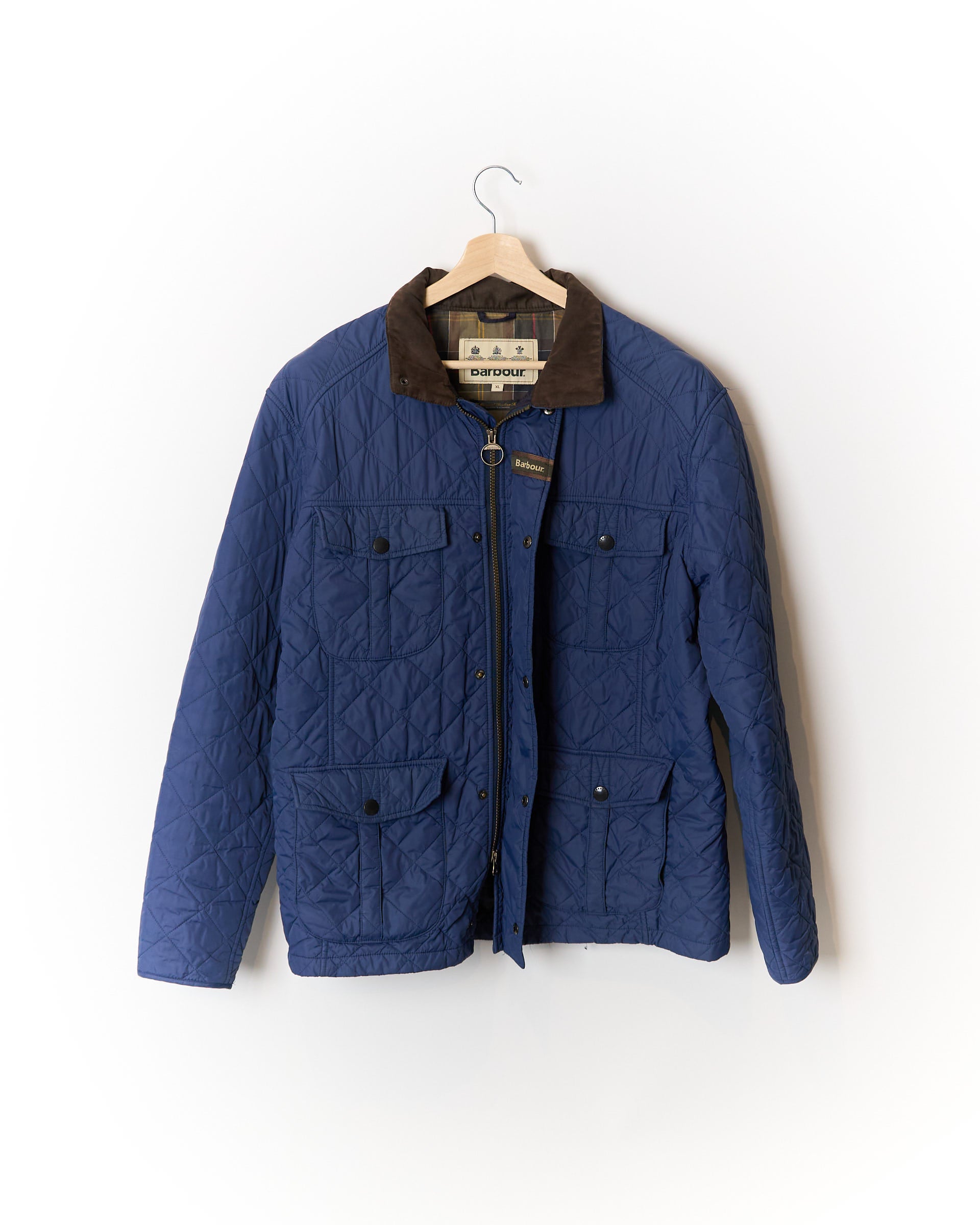 Barbour Navy Quilt Jacket