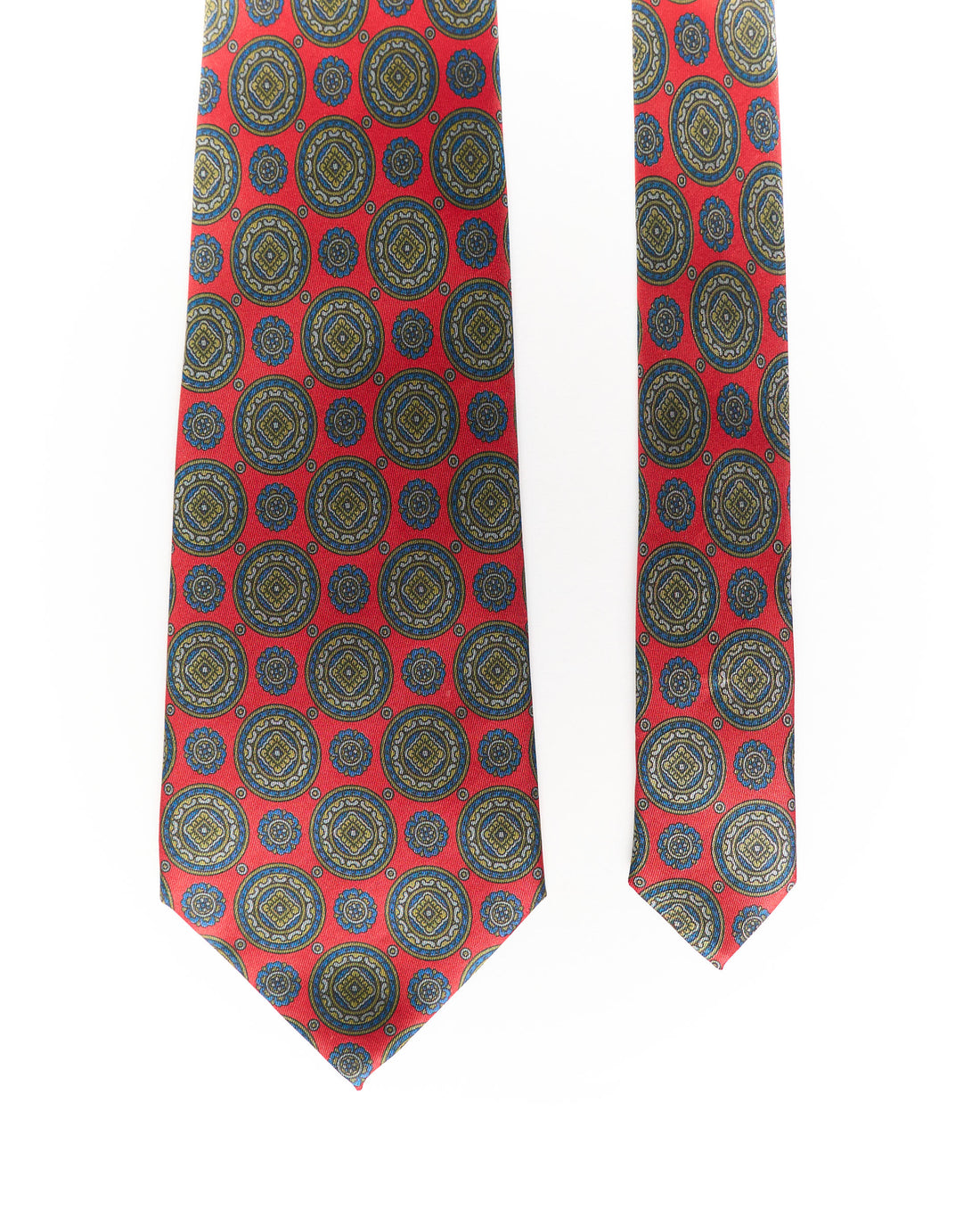 Butti Red Vintage Slik Tie