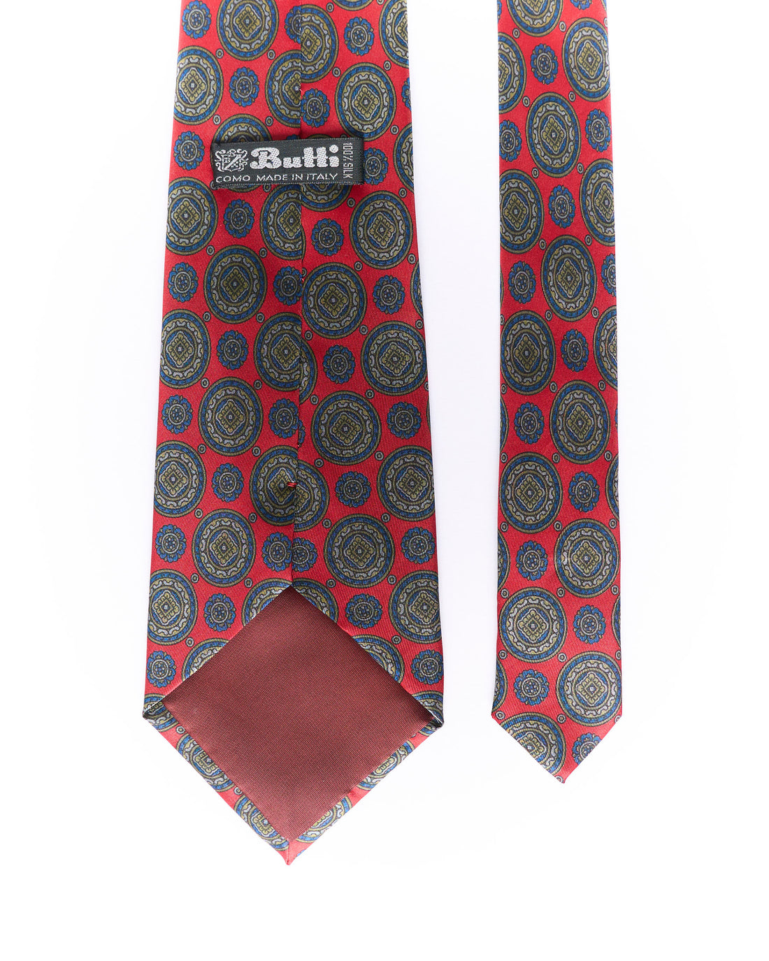 Butti Red Vintage Slik Tie