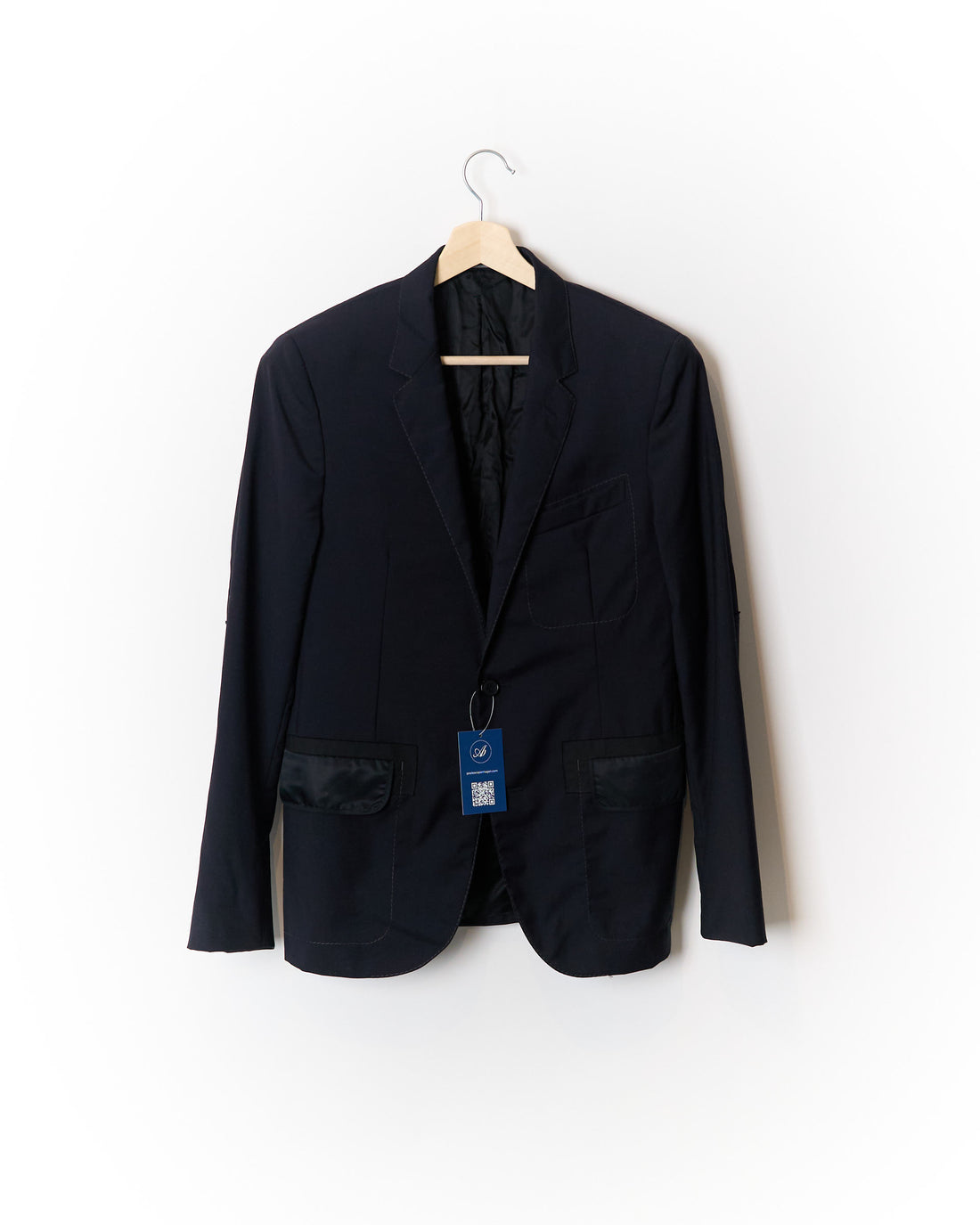 Lanvin Navy Italian Wool Blazer