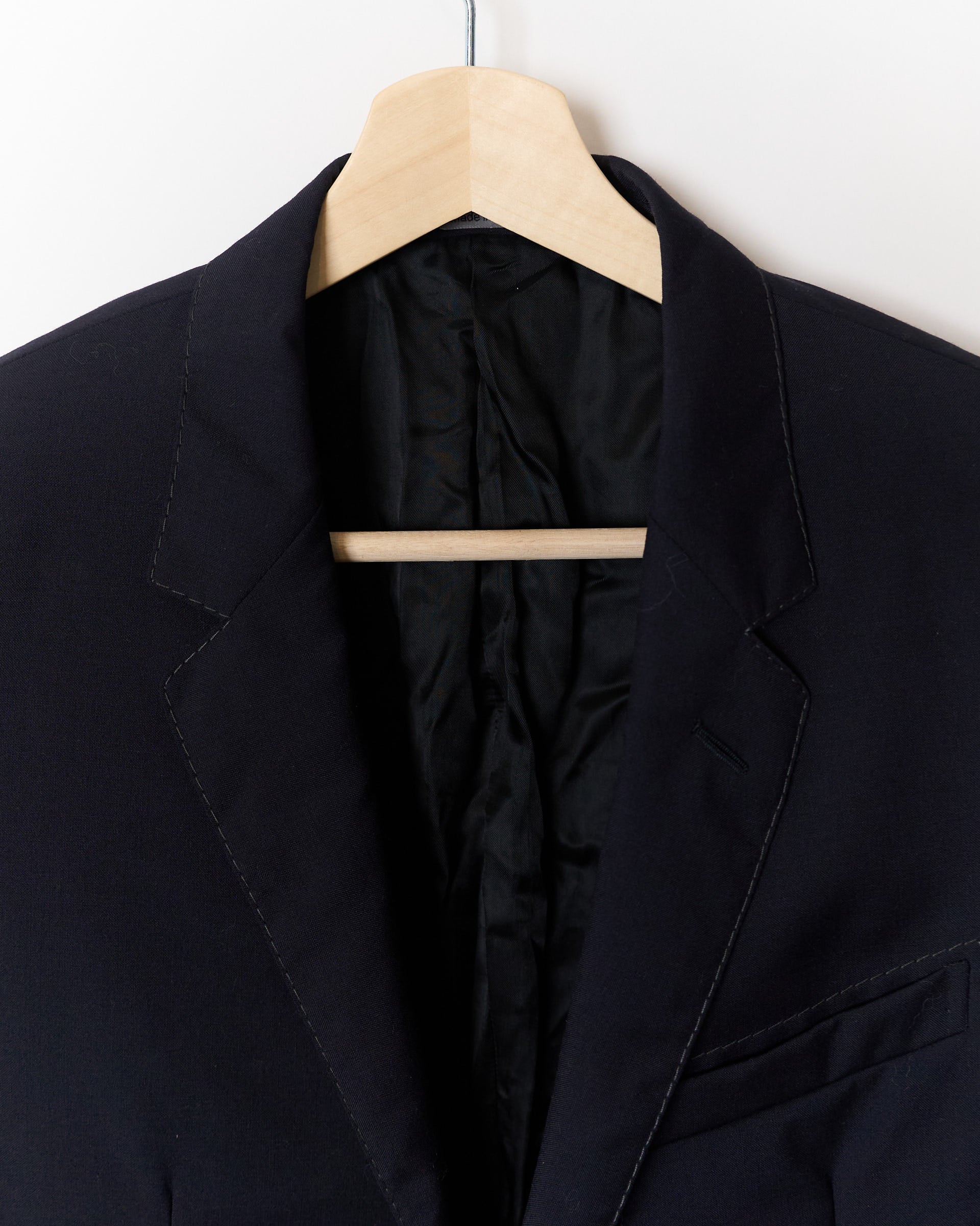 Lanvin Navy Italian Wool Blazer