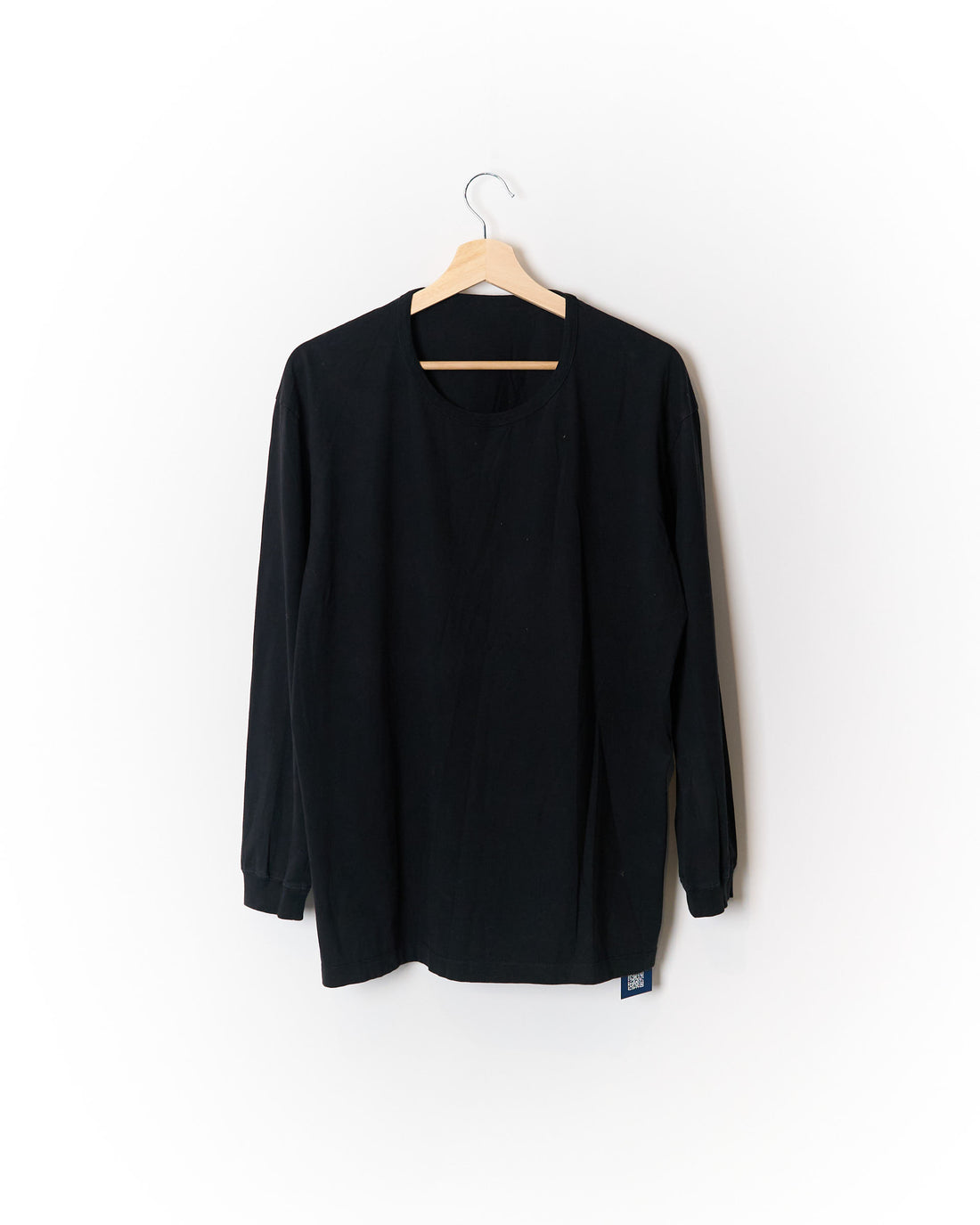 Issey Miyake MEN Black Basic Long Sleeved T-Shirt
