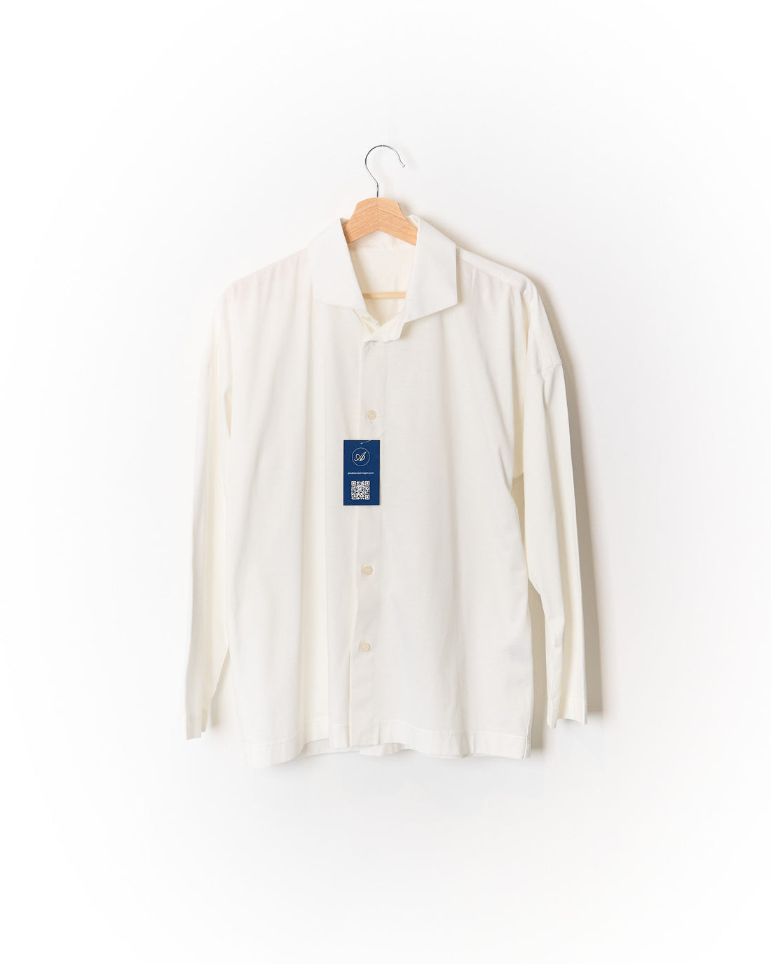 Homme Plissé Issey Miyake White Cotton Shirt