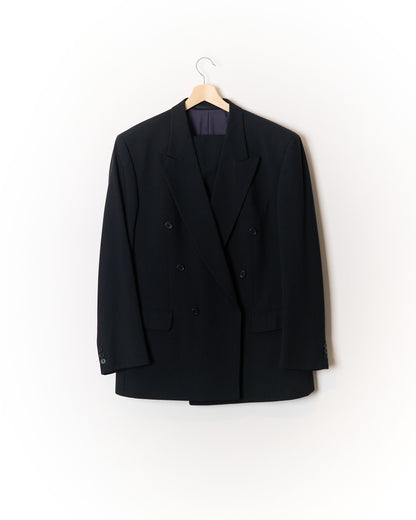 Bäumler Aventgarde Navy Double Breasted Wide Leg Suit