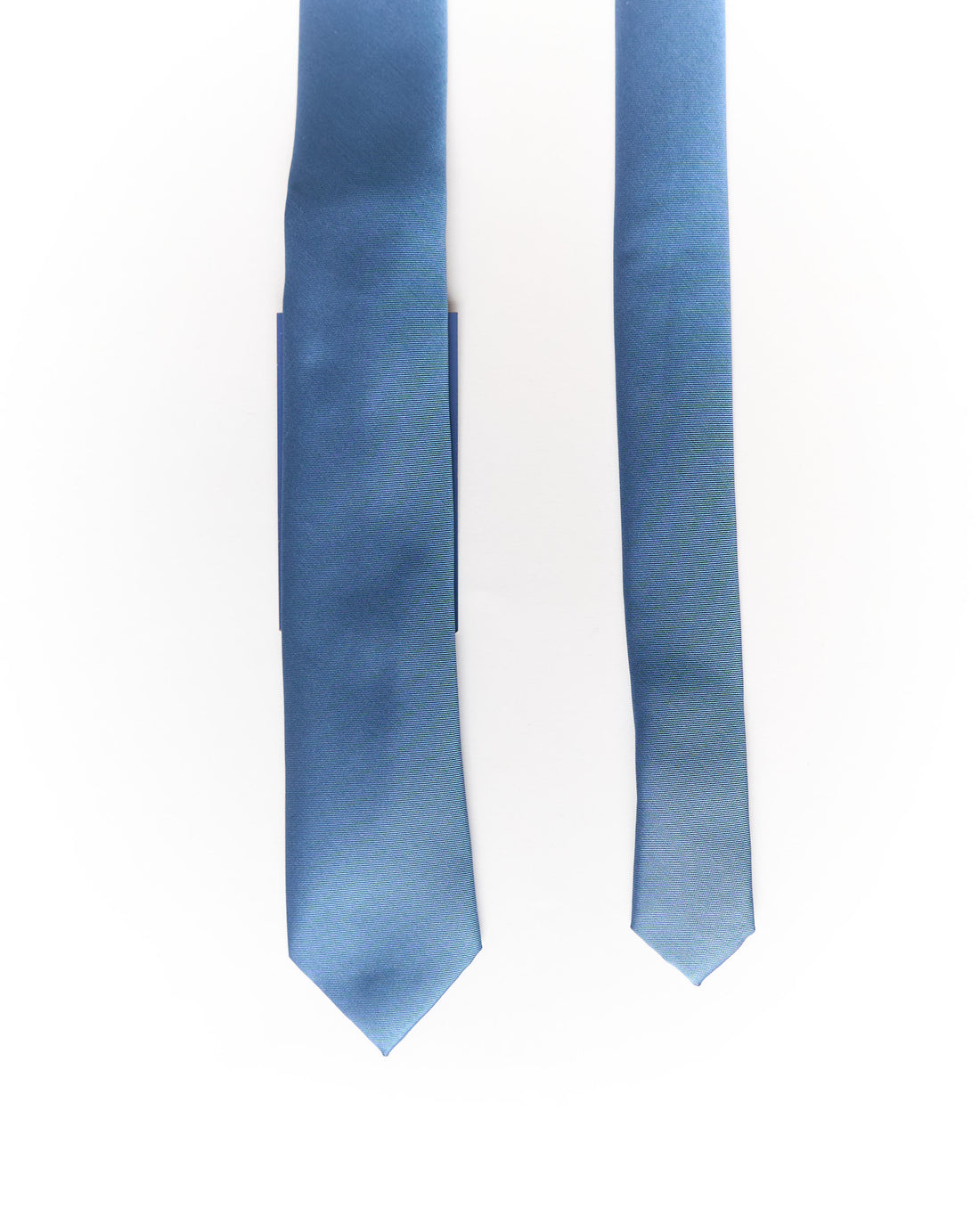 Moss London Blue Slim Tie