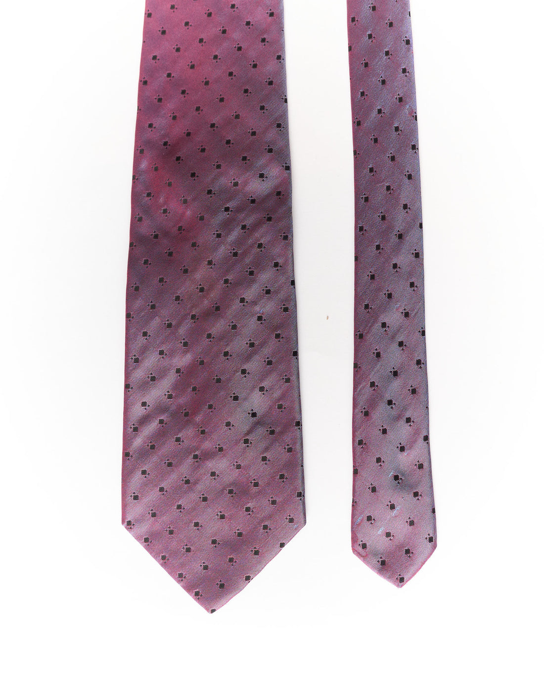 Stratford Purple Dotted Silk Tie