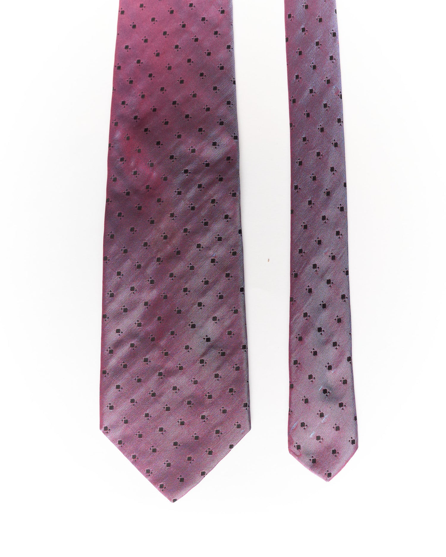 Stratford Purple Dotted Silk Tie