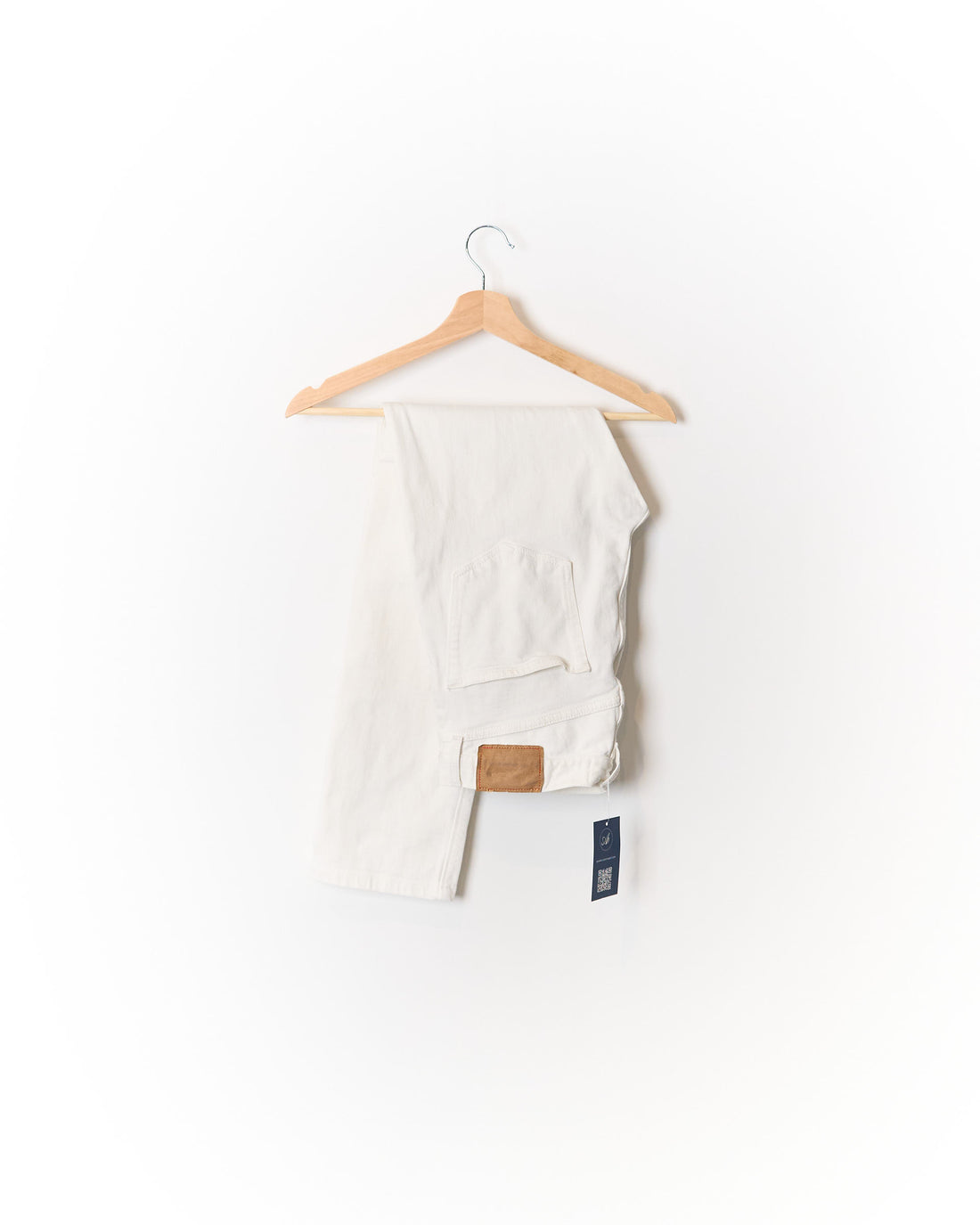 Jeanarica Natural White Cotton Jeans